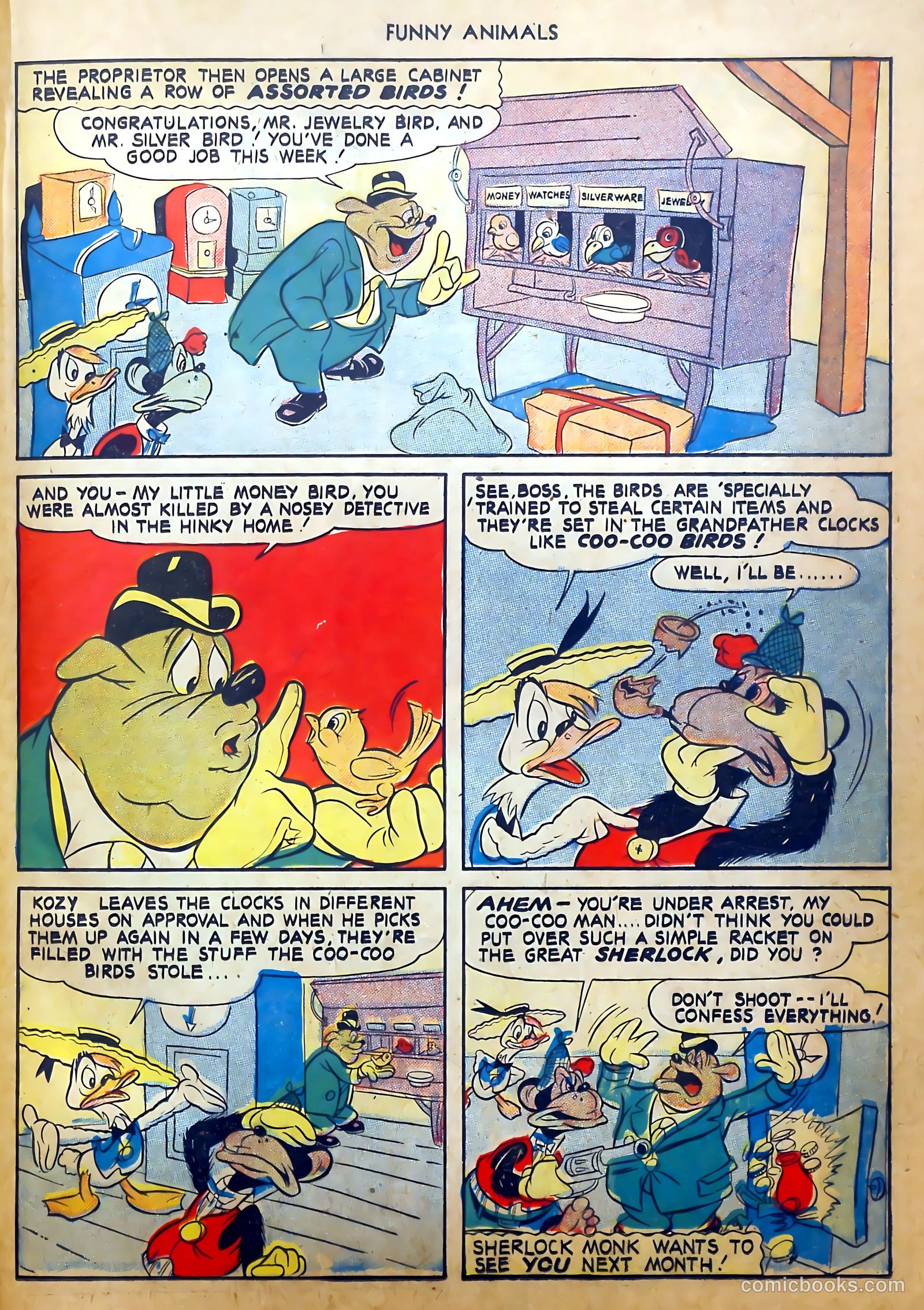 Fawcett's Funny Animals #11 (1943) — page 37 of 60