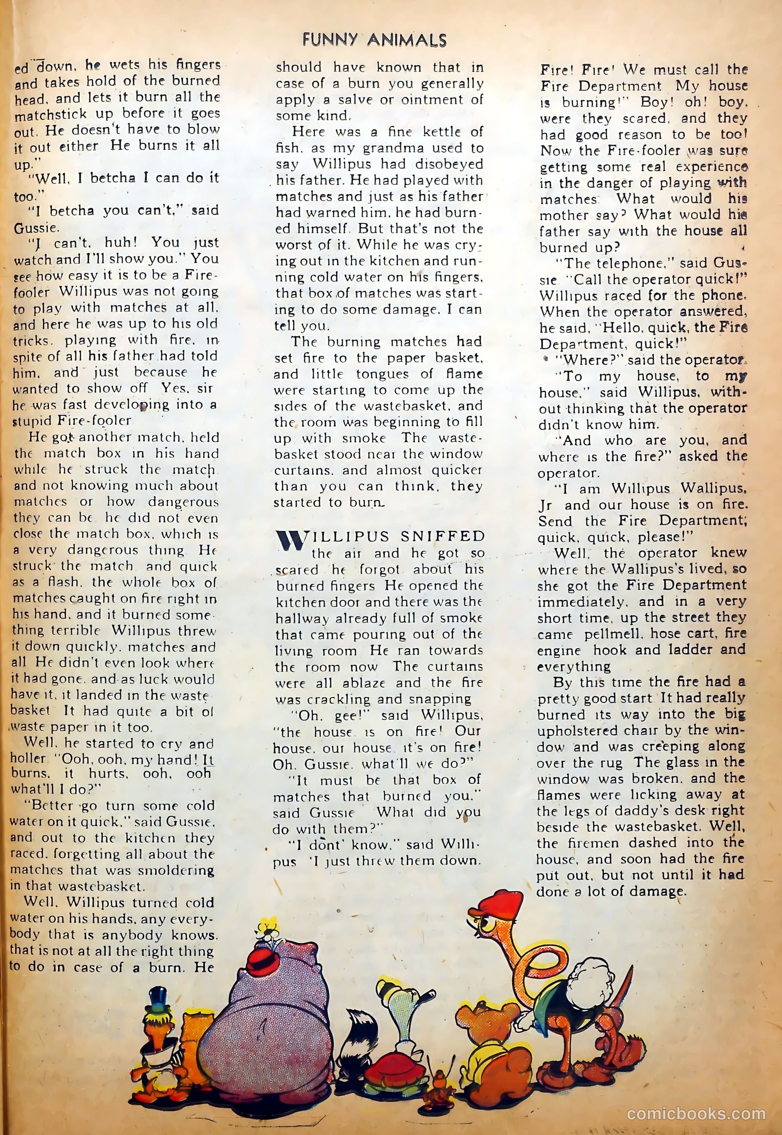 Fawcett's Funny Animals #11 (1943) — page 39 of 60