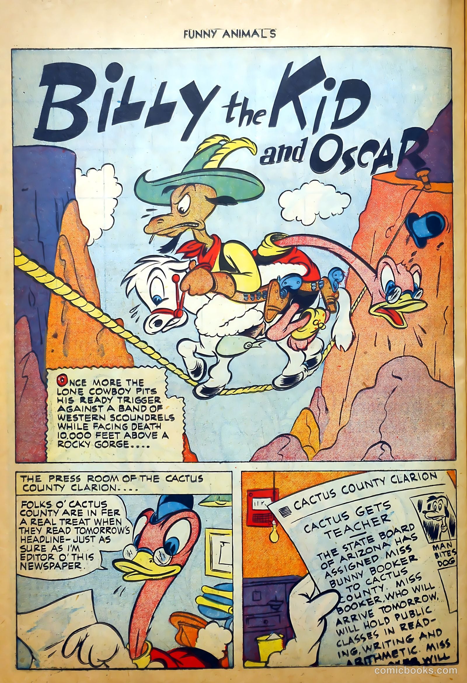 Fawcett's Funny Animals #11 (1943) — page 42 of 60