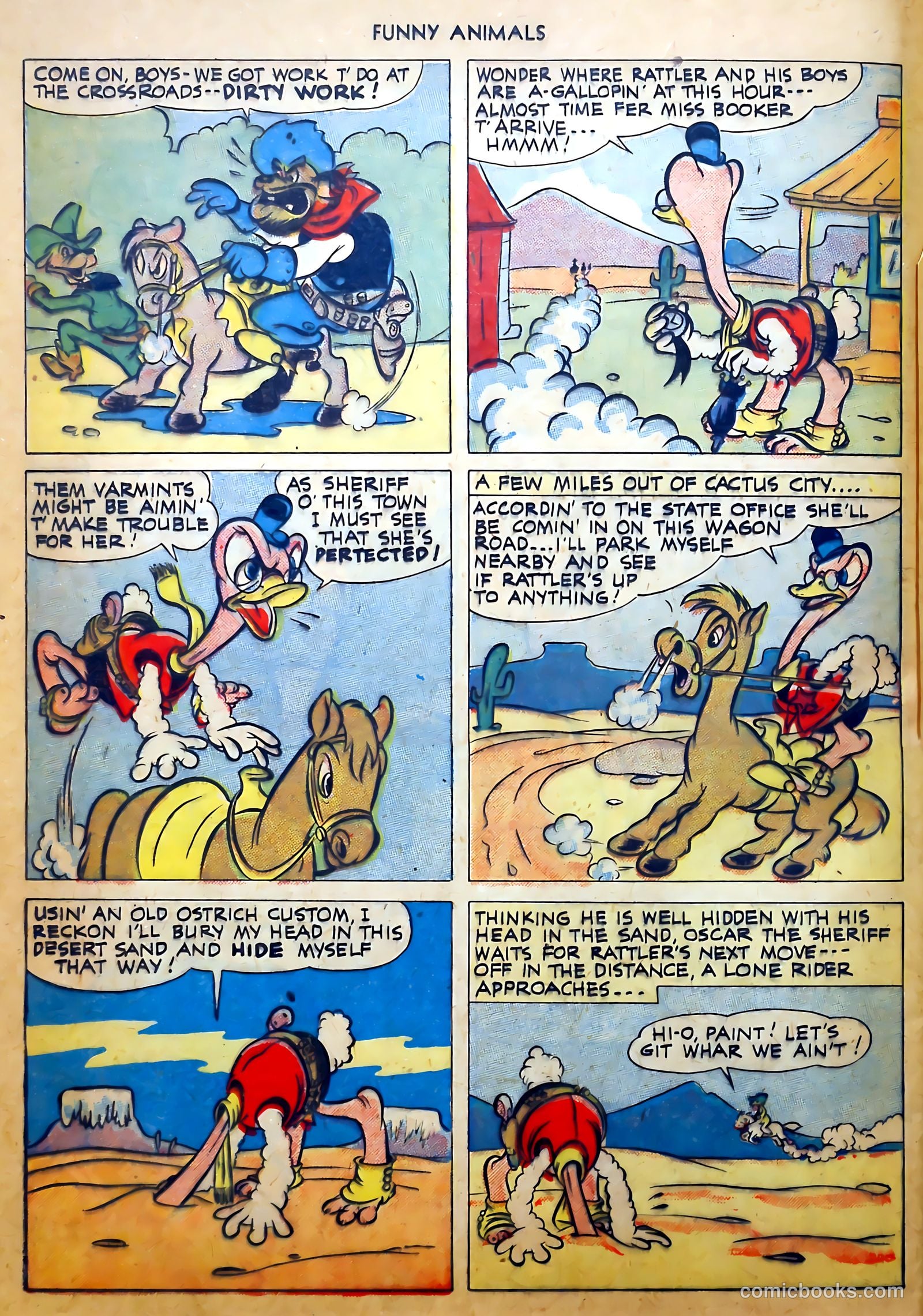 Fawcett's Funny Animals #11 (1943) — page 44 of 60