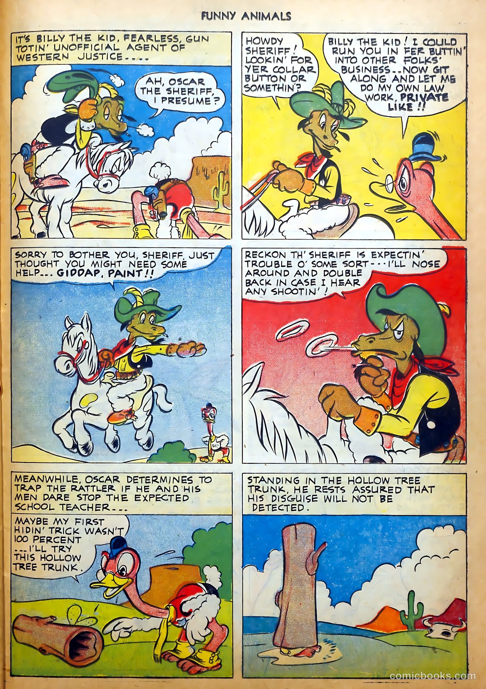 Fawcett's Funny Animals #11 (1943) — page 45 of 60