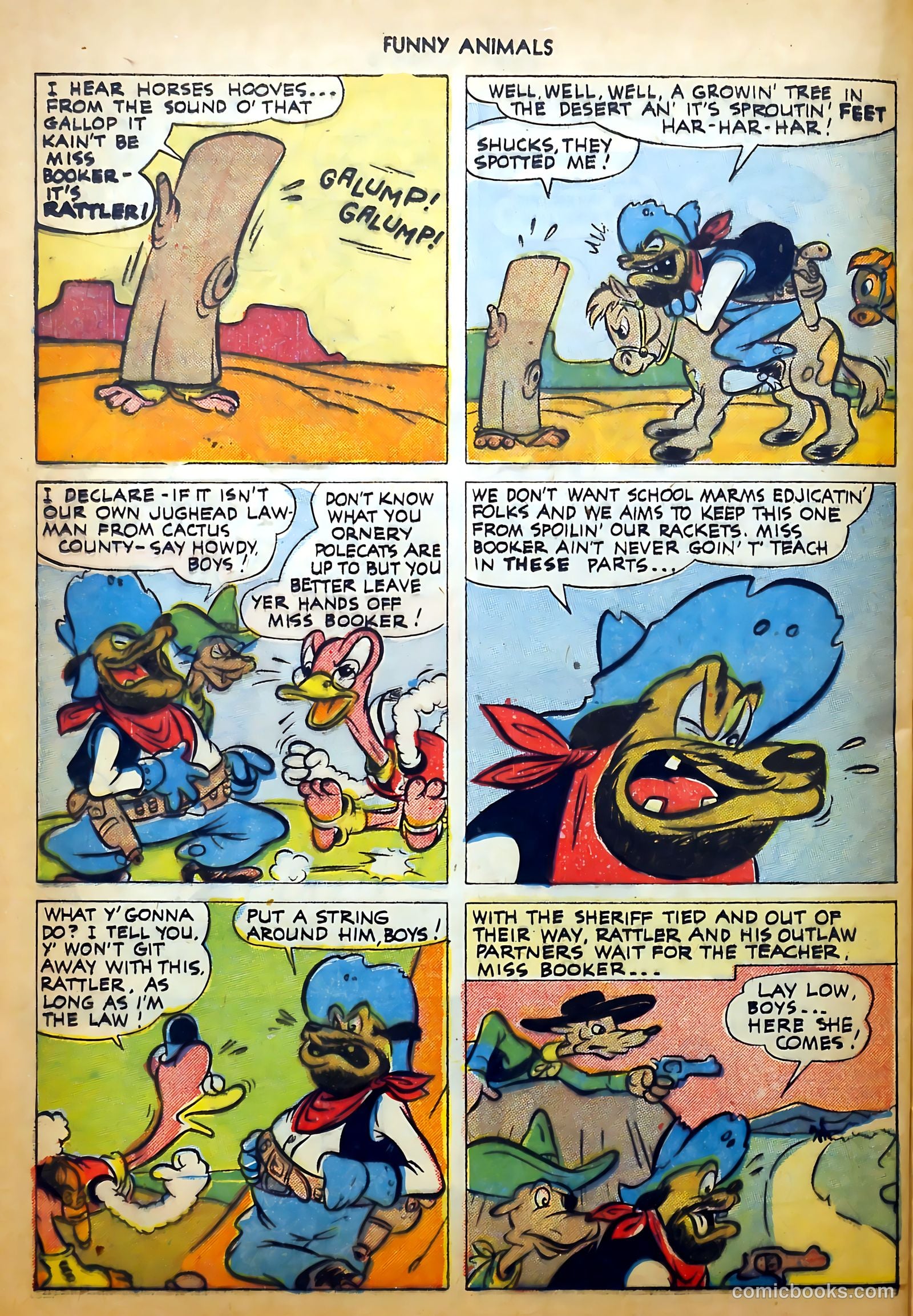 Fawcett's Funny Animals #11 (1943) — page 46 of 60