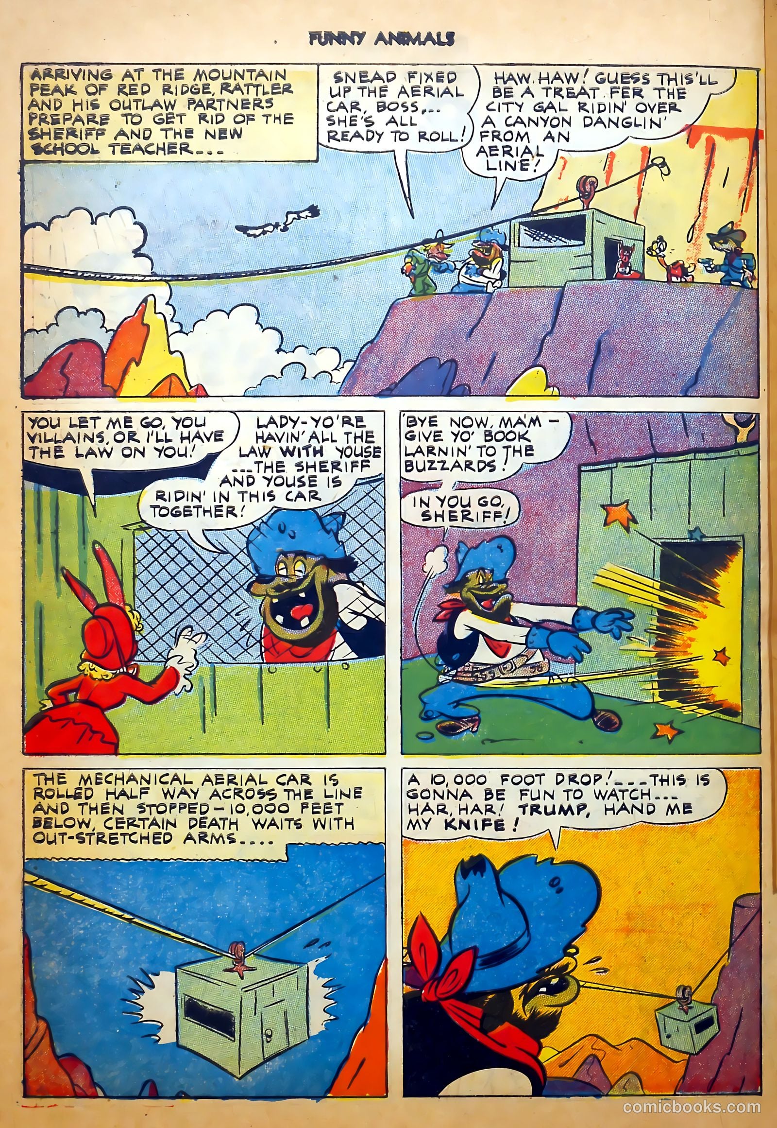 Fawcett's Funny Animals #11 (1943) — page 48 of 60