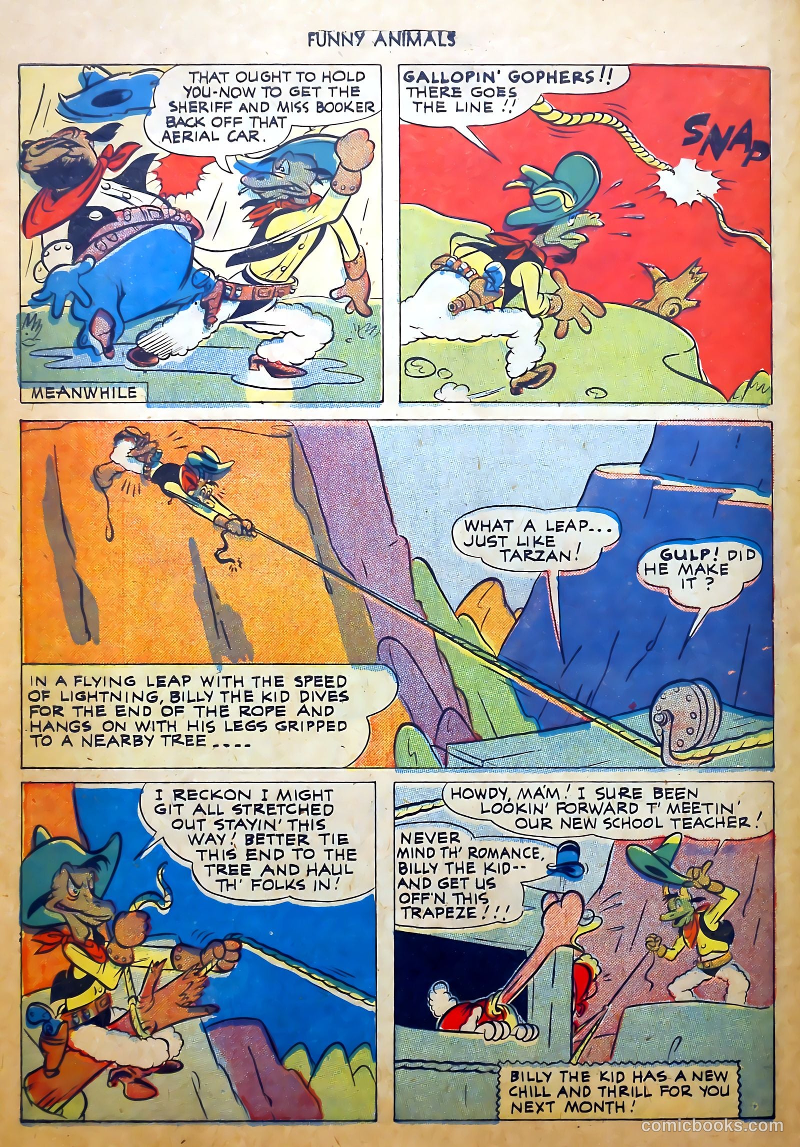 Fawcett's Funny Animals #11 (1943) — page 50 of 60