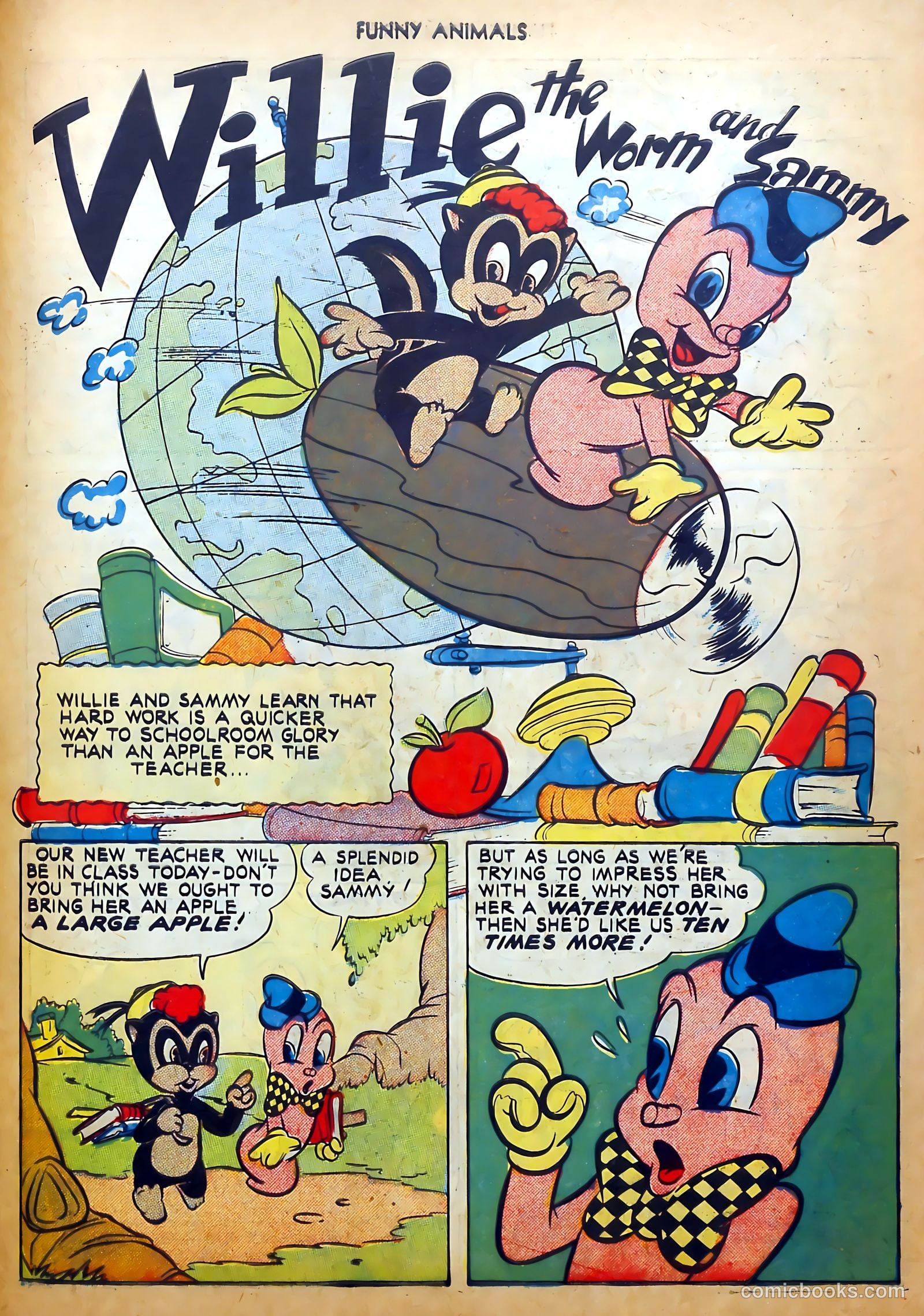 Fawcett's Funny Animals #11 (1943) — page 51 of 60