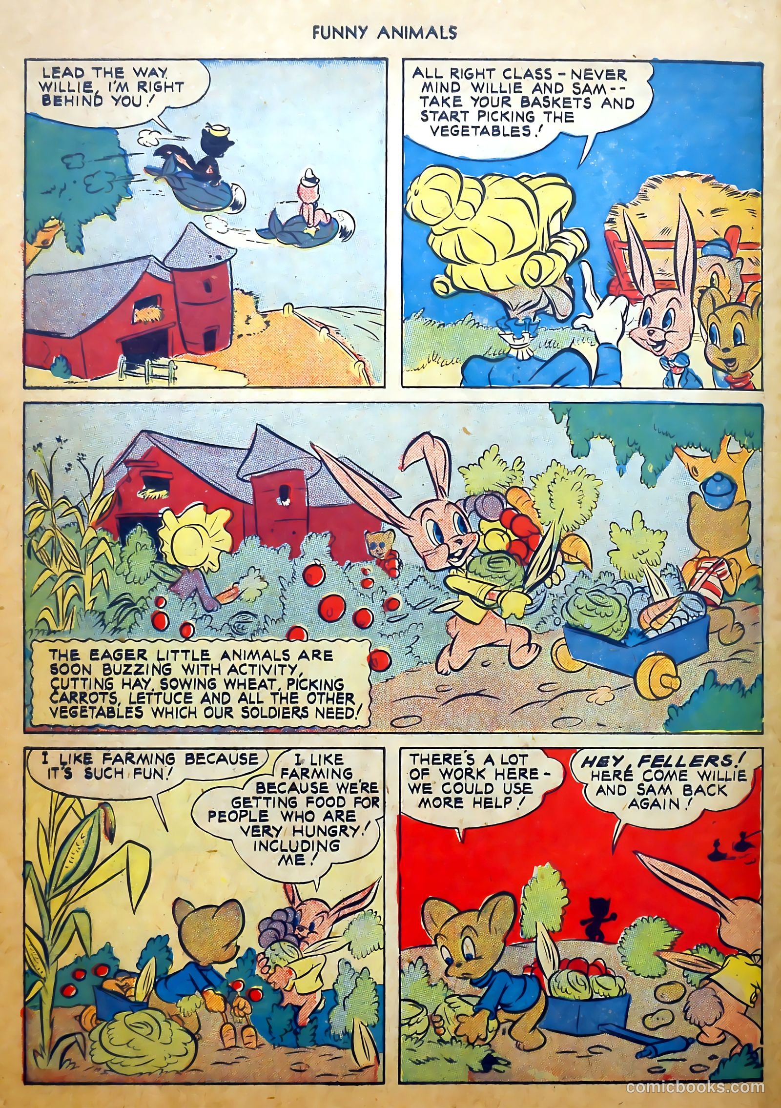 Fawcett's Funny Animals #11 (1943) — page 56 of 60