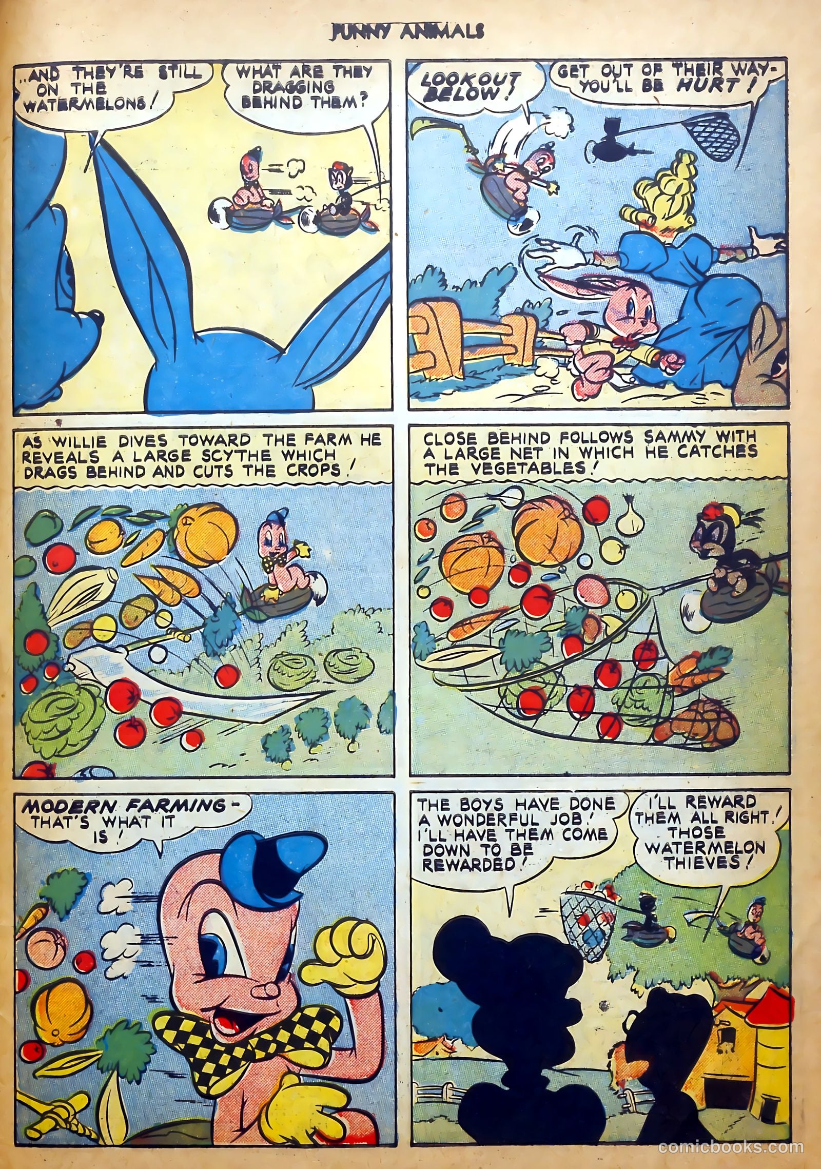 Fawcett's Funny Animals #11 (1943) — page 57 of 60