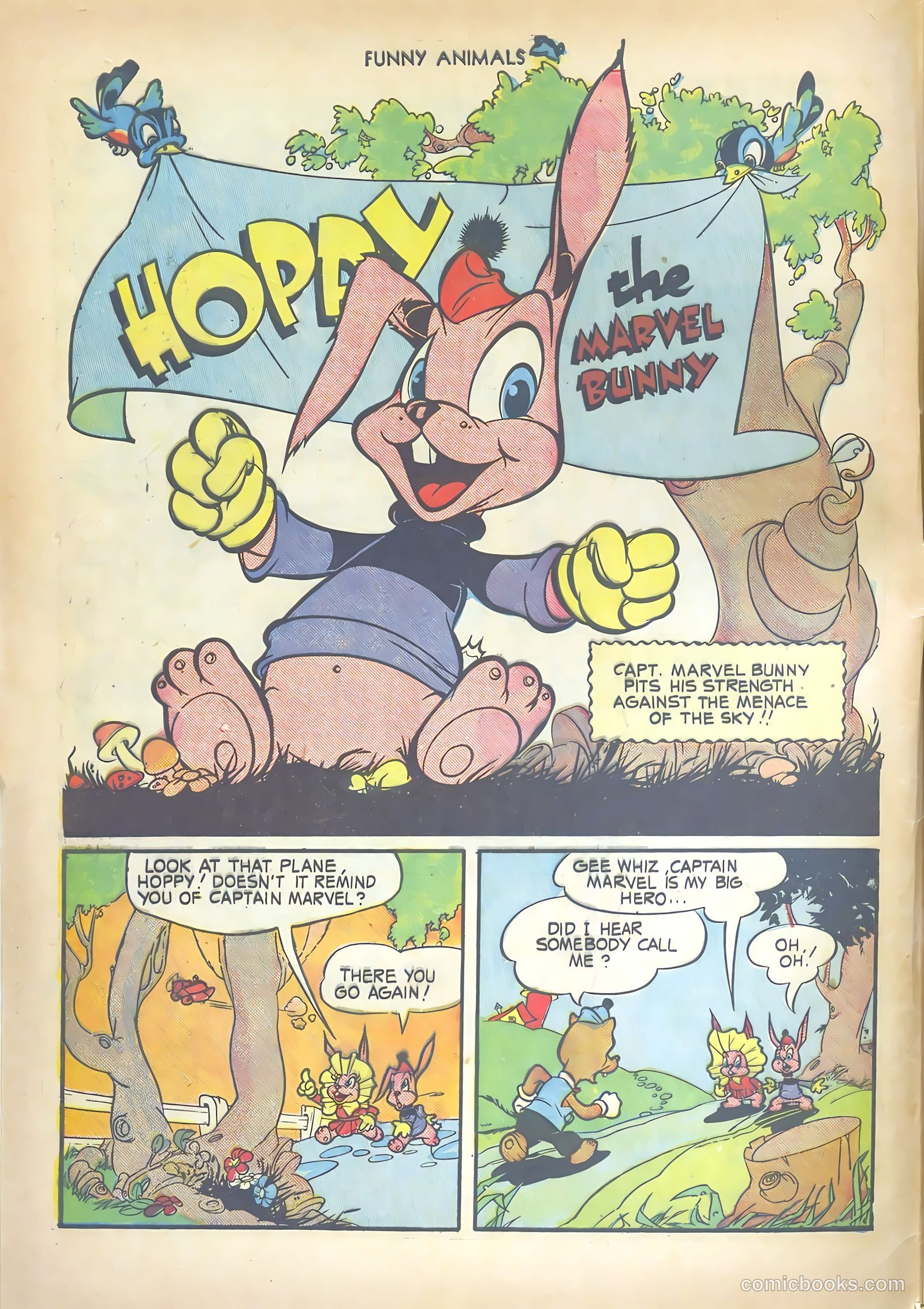Fawcett's Funny Animals #12 (1943) — page 4 of 60