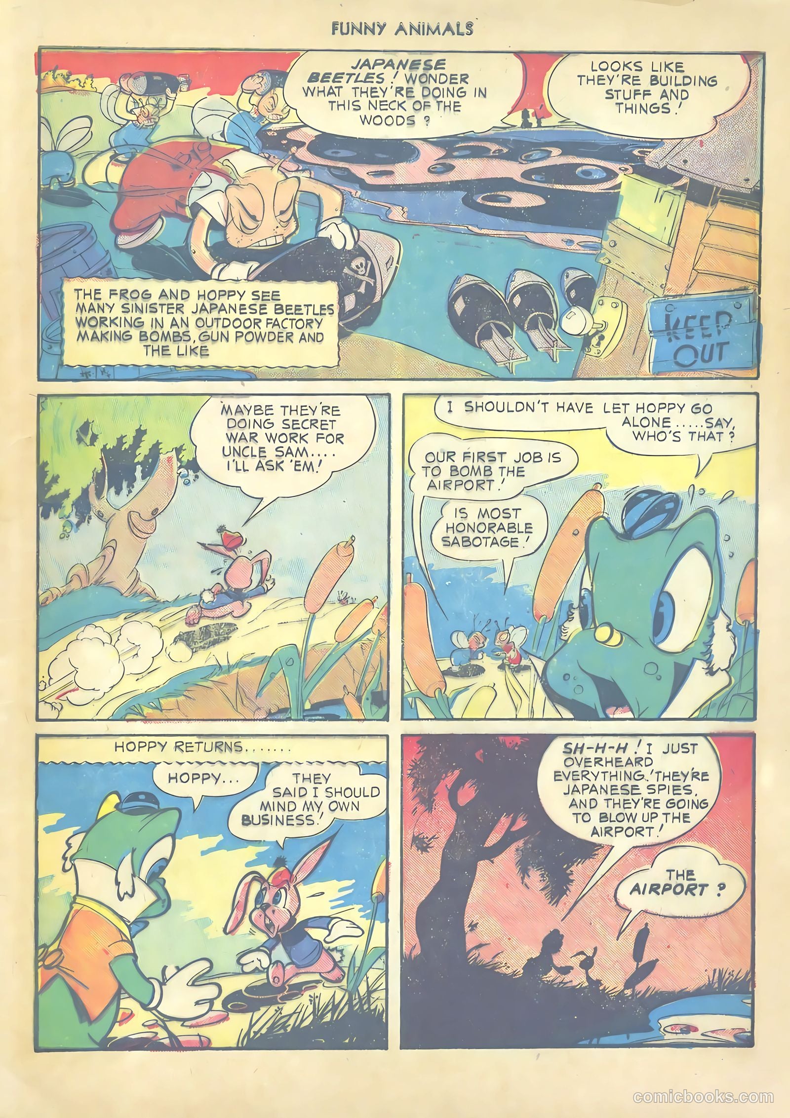 Fawcett's Funny Animals #12 (1943) — page 7 of 60
