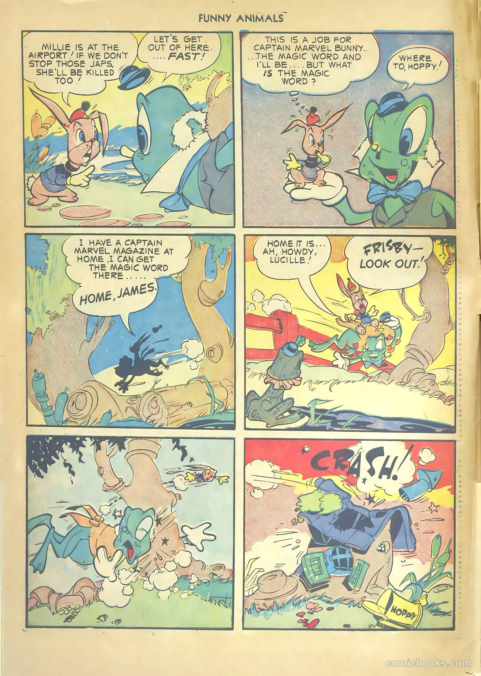 Fawcett's Funny Animals #12 (1943) — page 8 of 60