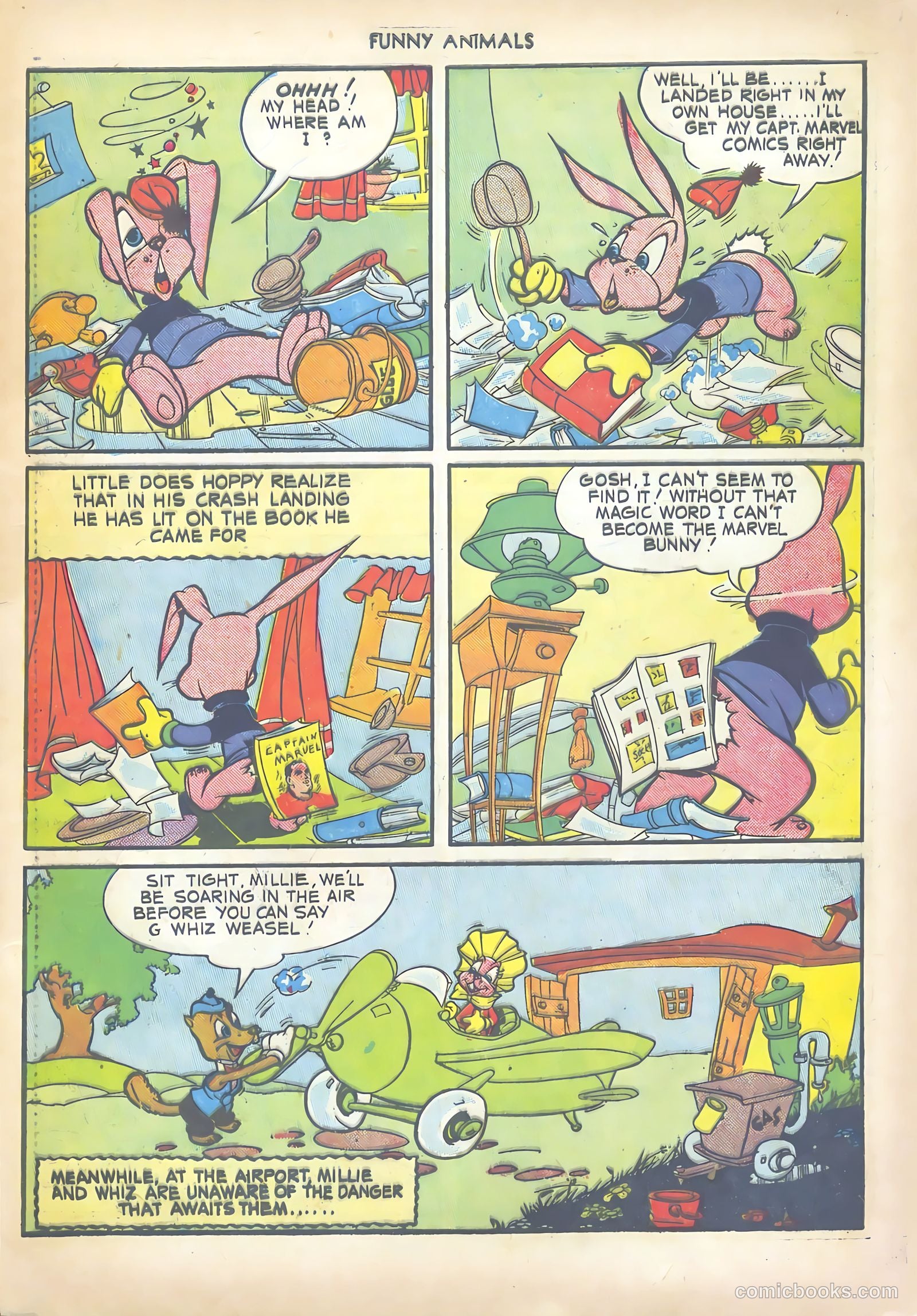 Fawcett's Funny Animals #12 (1943) — page 9 of 60
