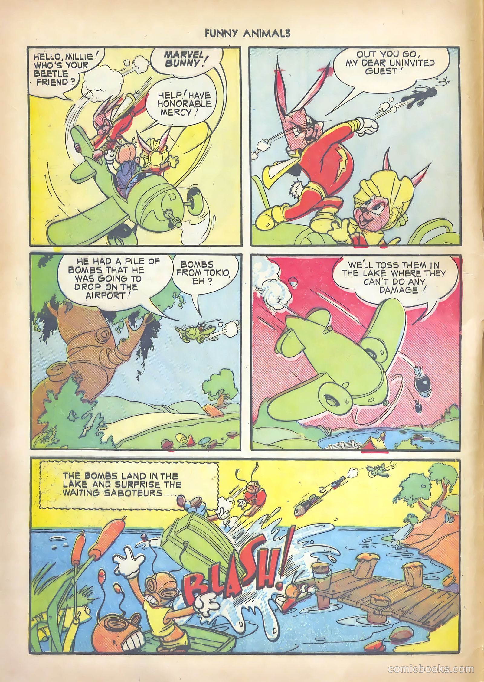 Fawcett's Funny Animals #12 (1943) — page 12 of 60