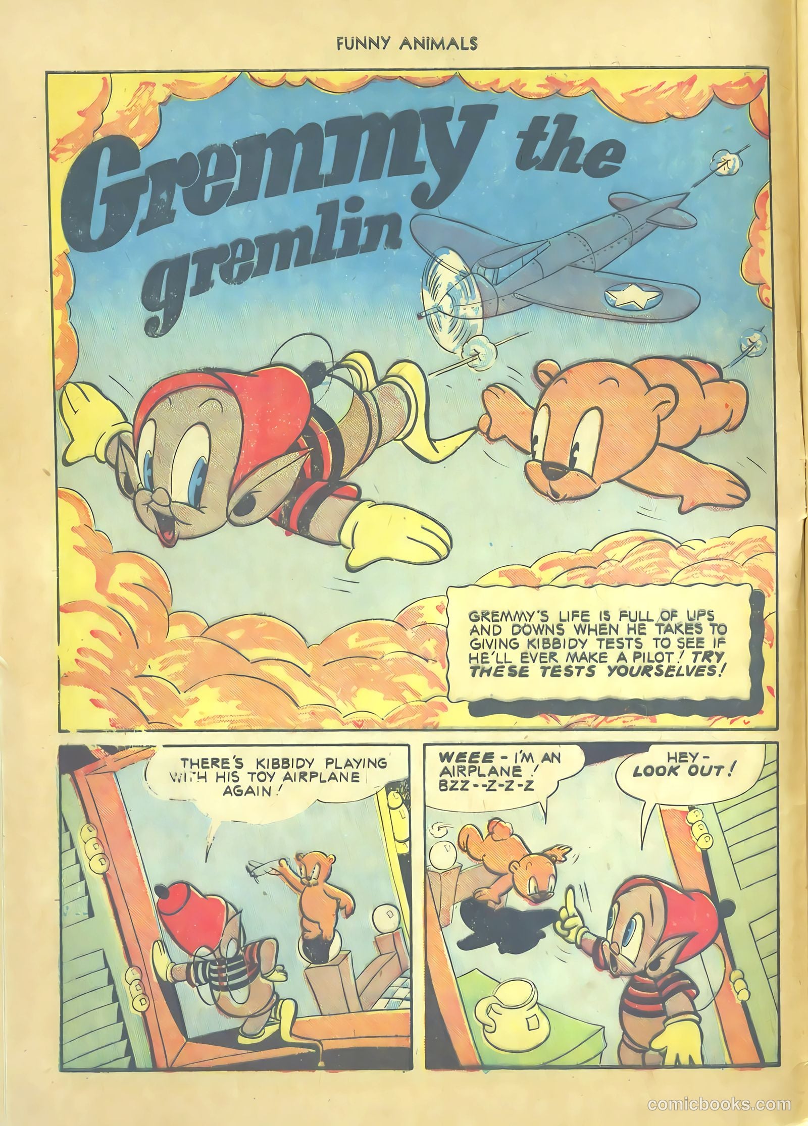Fawcett's Funny Animals #12 (1943) — page 14 of 60