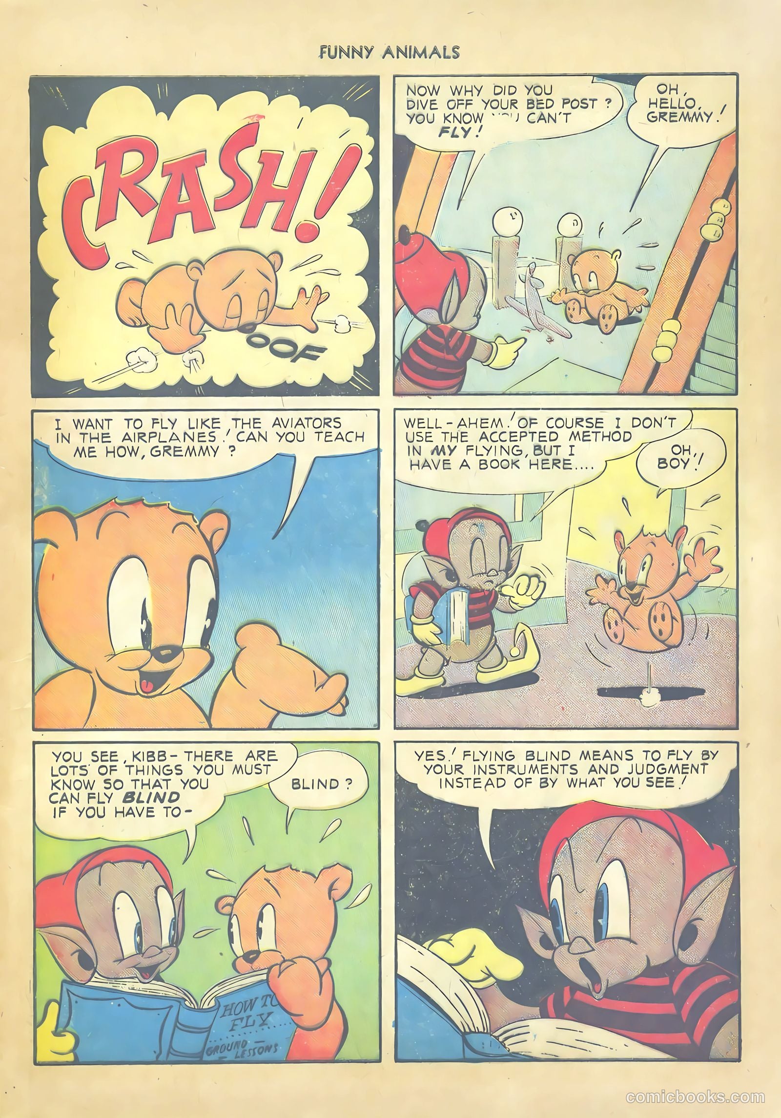 Fawcett's Funny Animals #12 (1943) — page 15 of 60