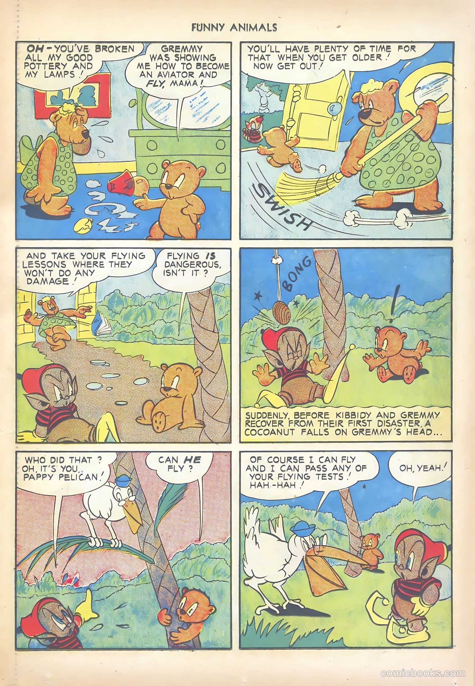 Fawcett's Funny Animals #12 (1943) — page 19 of 60