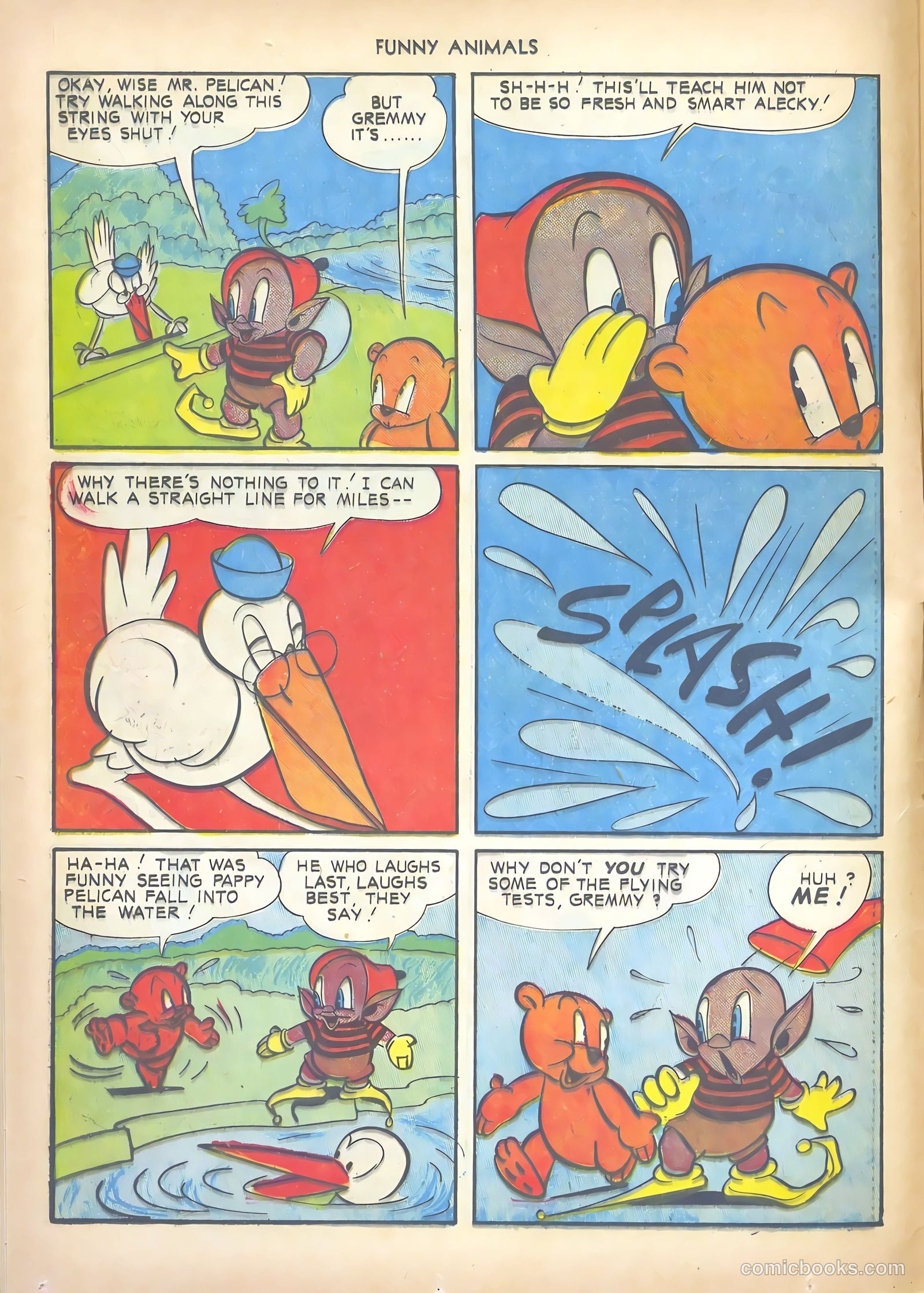 Fawcett's Funny Animals #12 (1943) — page 20 of 60