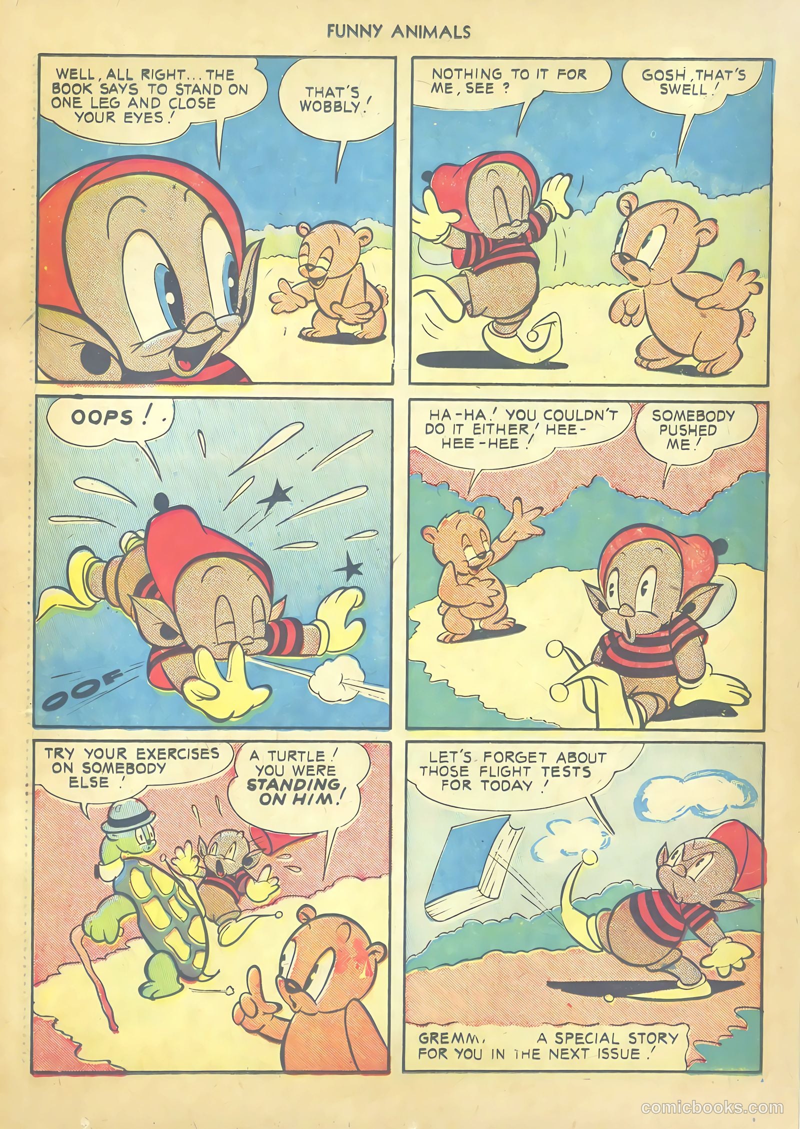 Fawcett's Funny Animals #12 (1943) — page 21 of 60