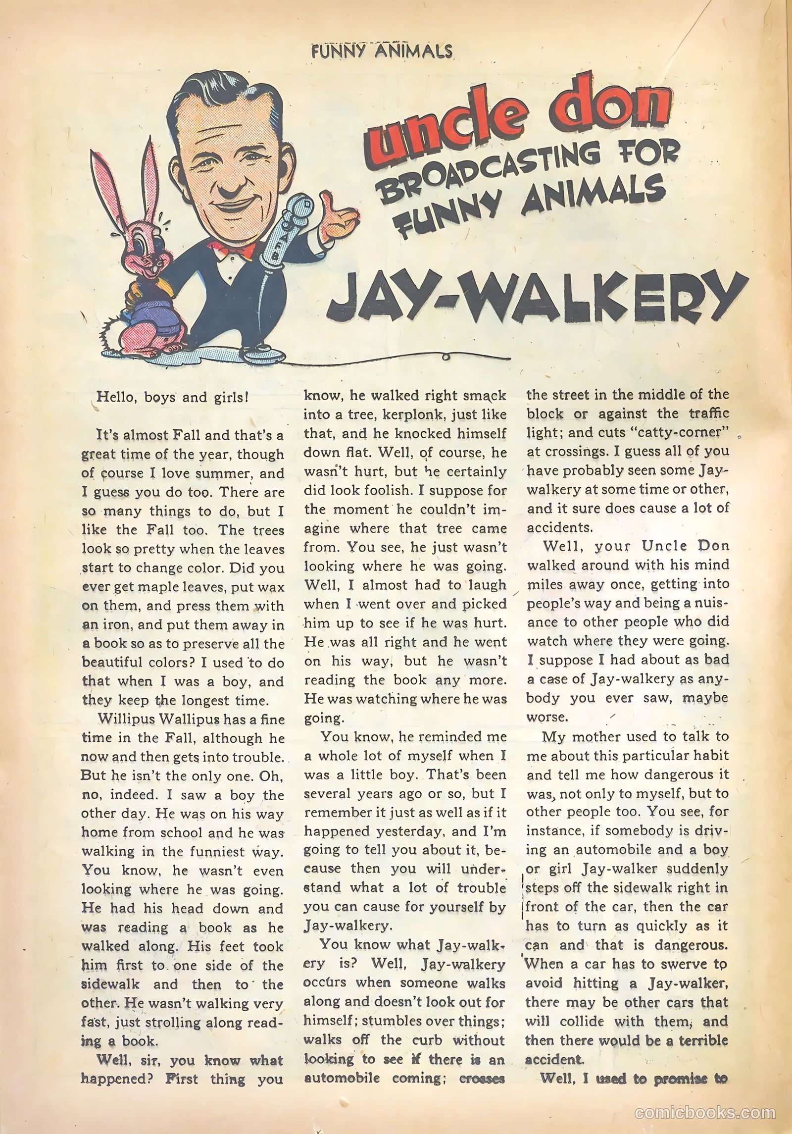 Fawcett's Funny Animals #12 (1943) — page 28 of 60