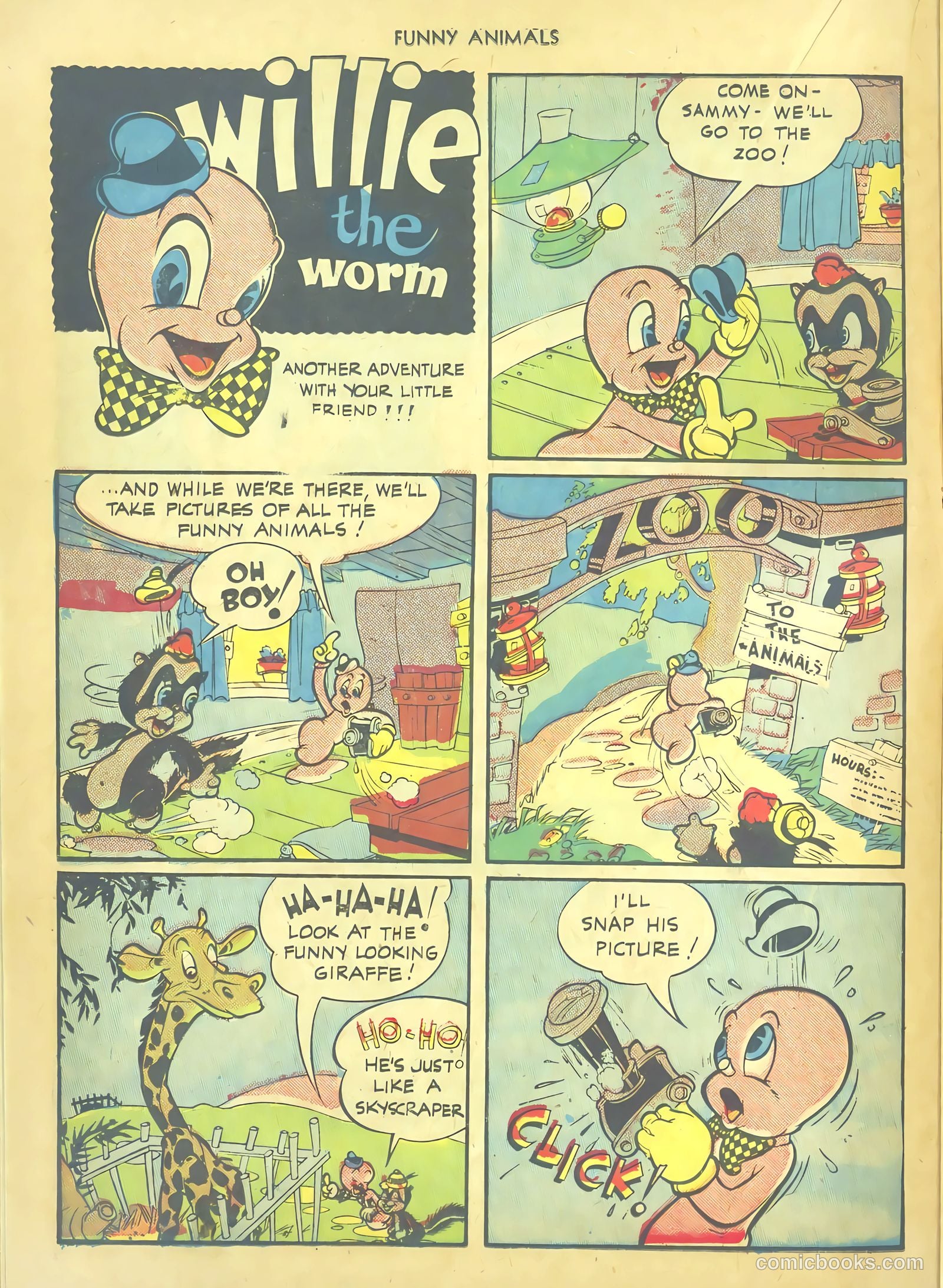 Fawcett's Funny Animals #12 (1943) — page 32 of 60