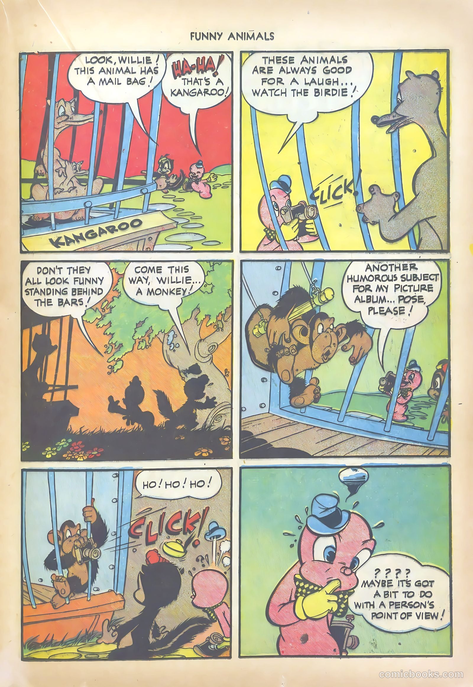 Fawcett's Funny Animals #12 (1943) — page 33 of 60