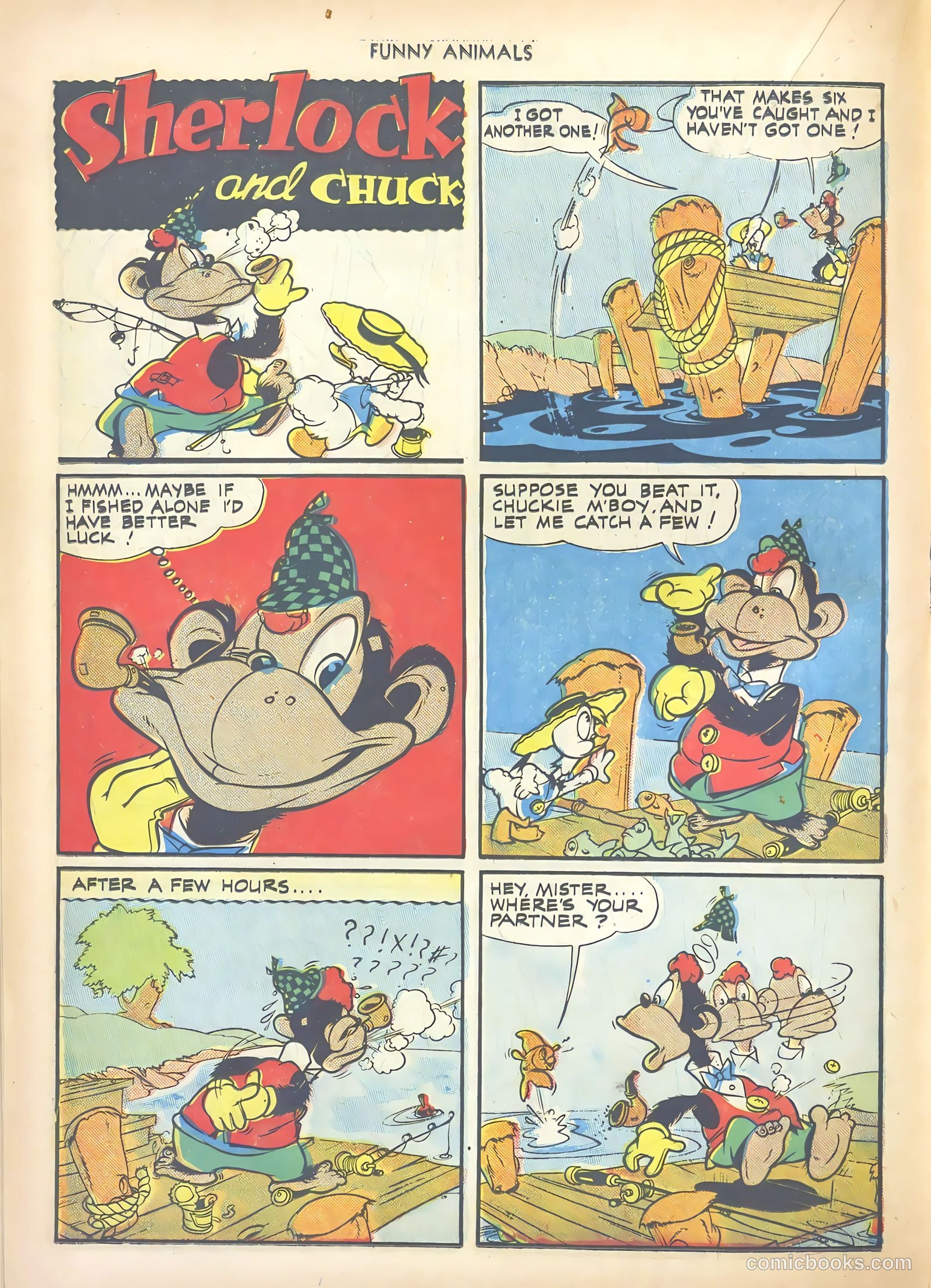 Fawcett's Funny Animals #12 (1943) — page 34 of 60