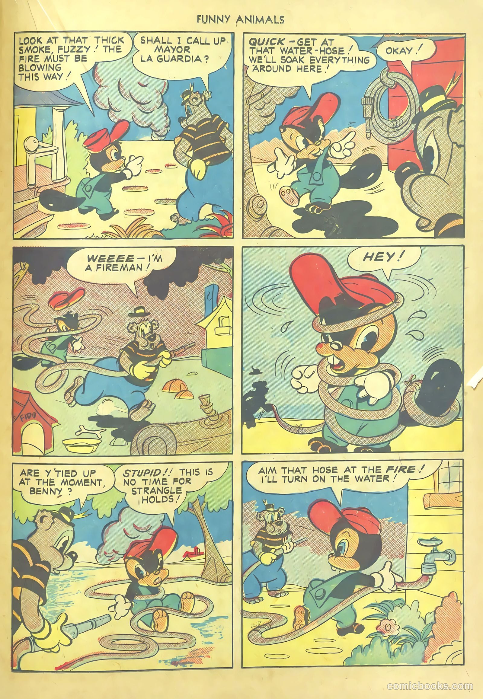Fawcett's Funny Animals #12 (1943) — page 37 of 60
