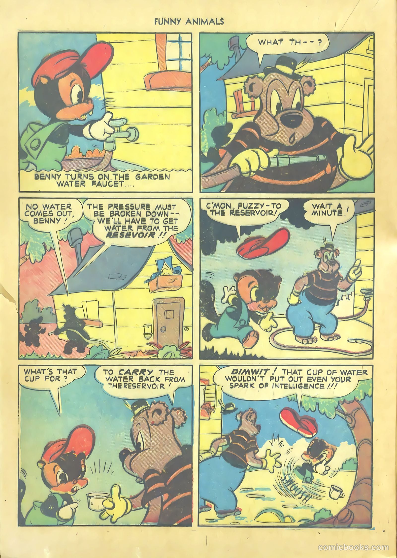 Fawcett's Funny Animals #12 (1943) — page 38 of 60