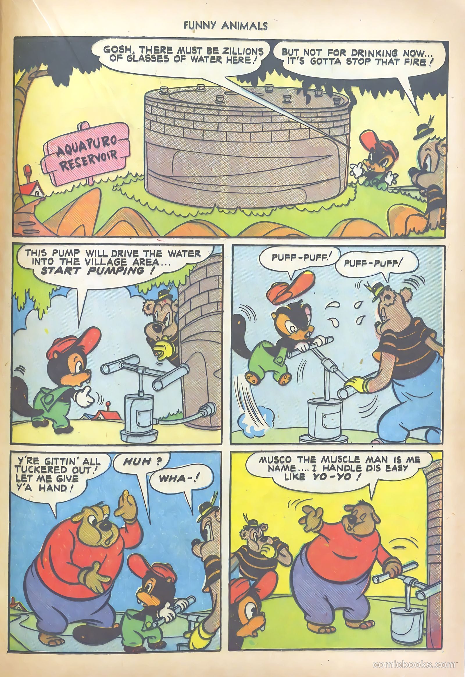 Fawcett's Funny Animals #12 (1943) — page 39 of 60