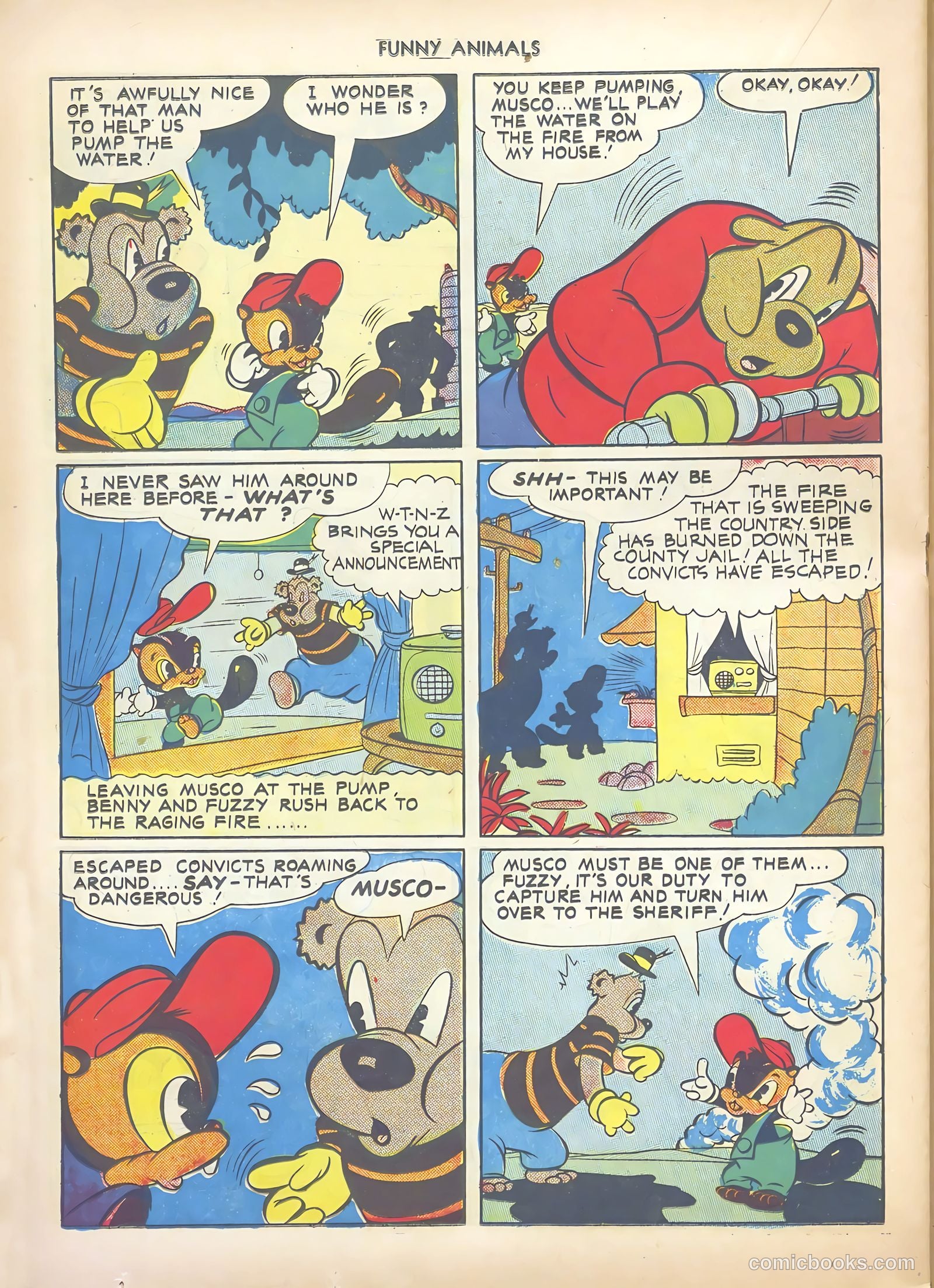 Fawcett's Funny Animals #12 (1943) — page 40 of 60