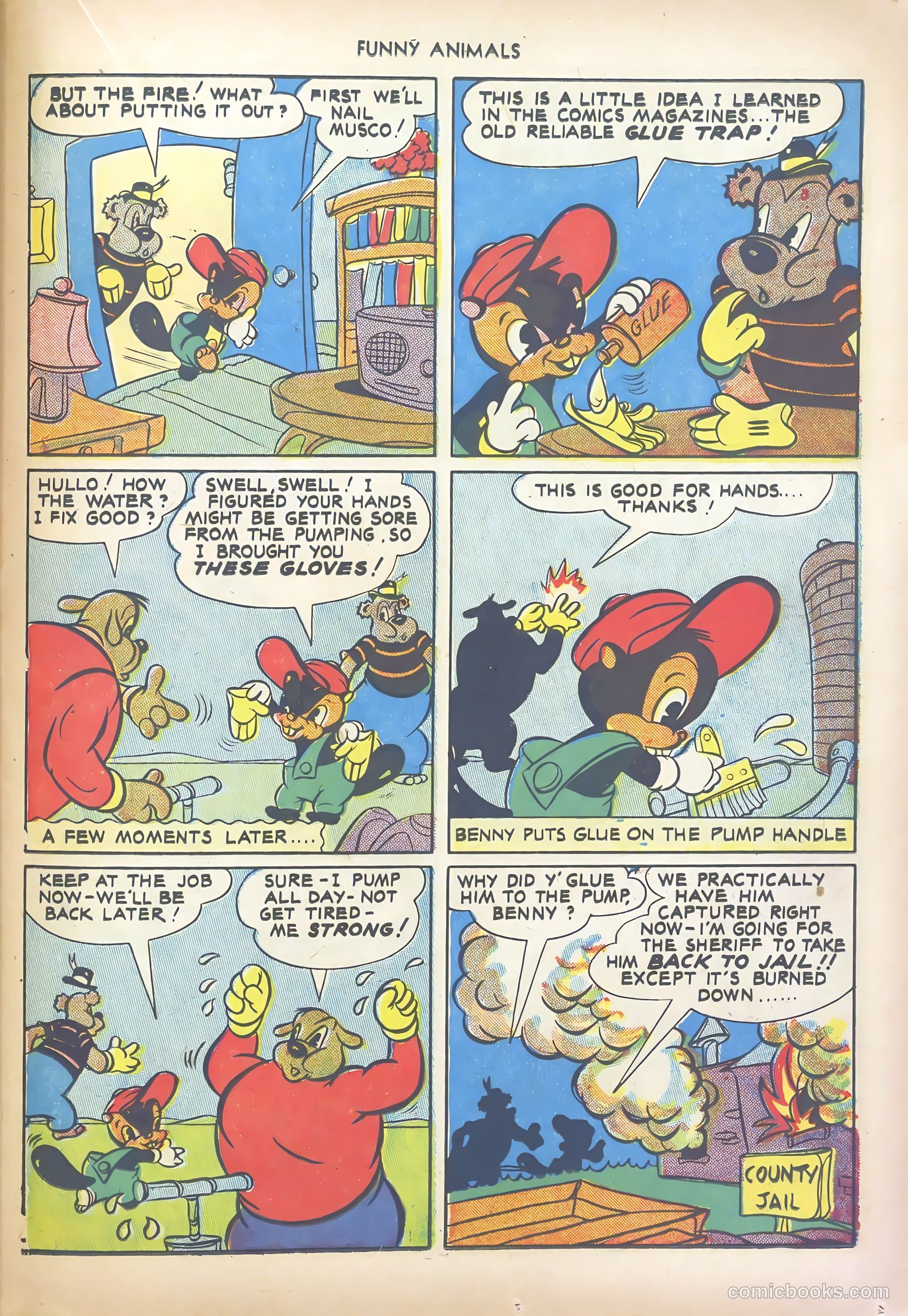 Fawcett's Funny Animals #12 (1943) — page 41 of 60