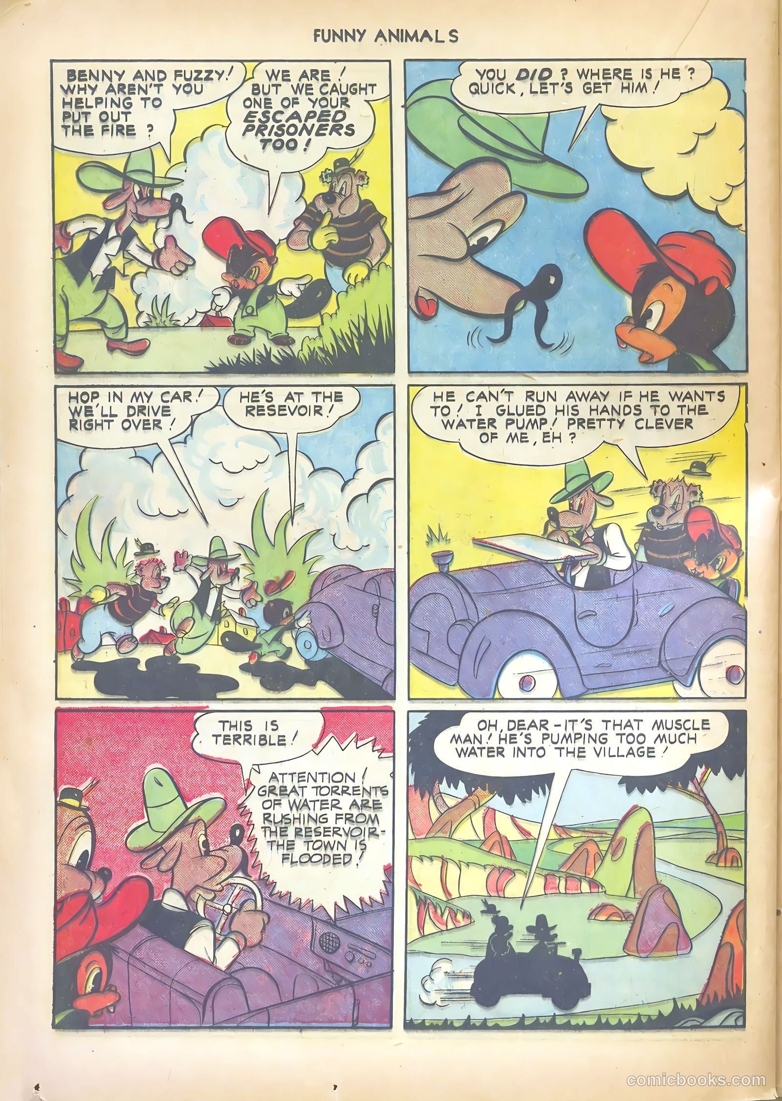 Fawcett's Funny Animals #12 (1943) — page 42 of 60