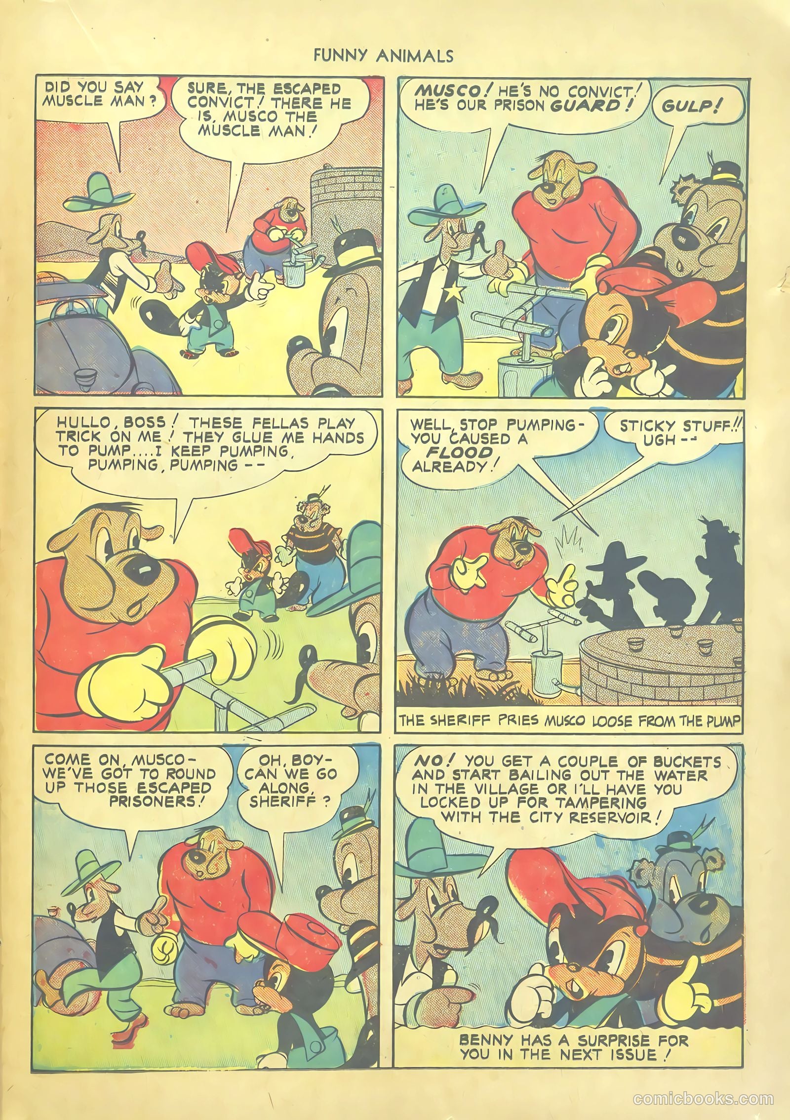 Fawcett's Funny Animals #12 (1943) — page 43 of 60