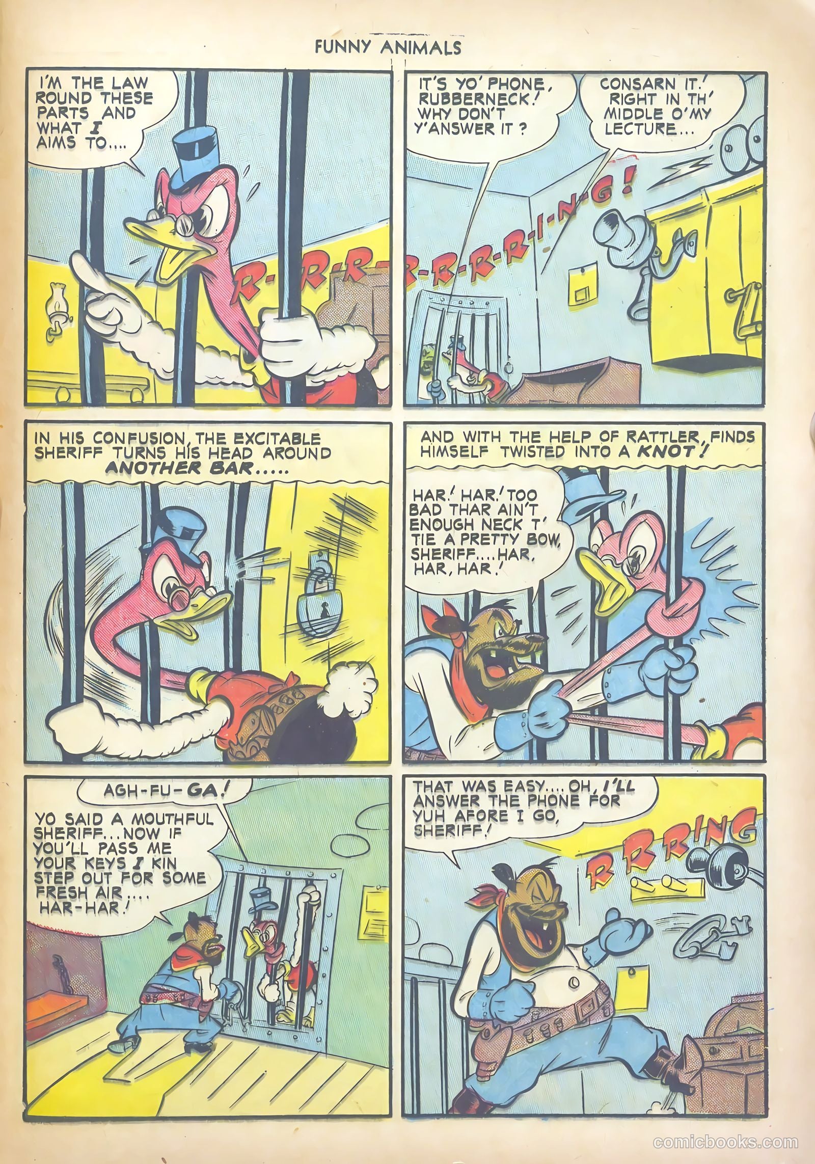 Fawcett's Funny Animals #12 (1943) — page 45 of 60