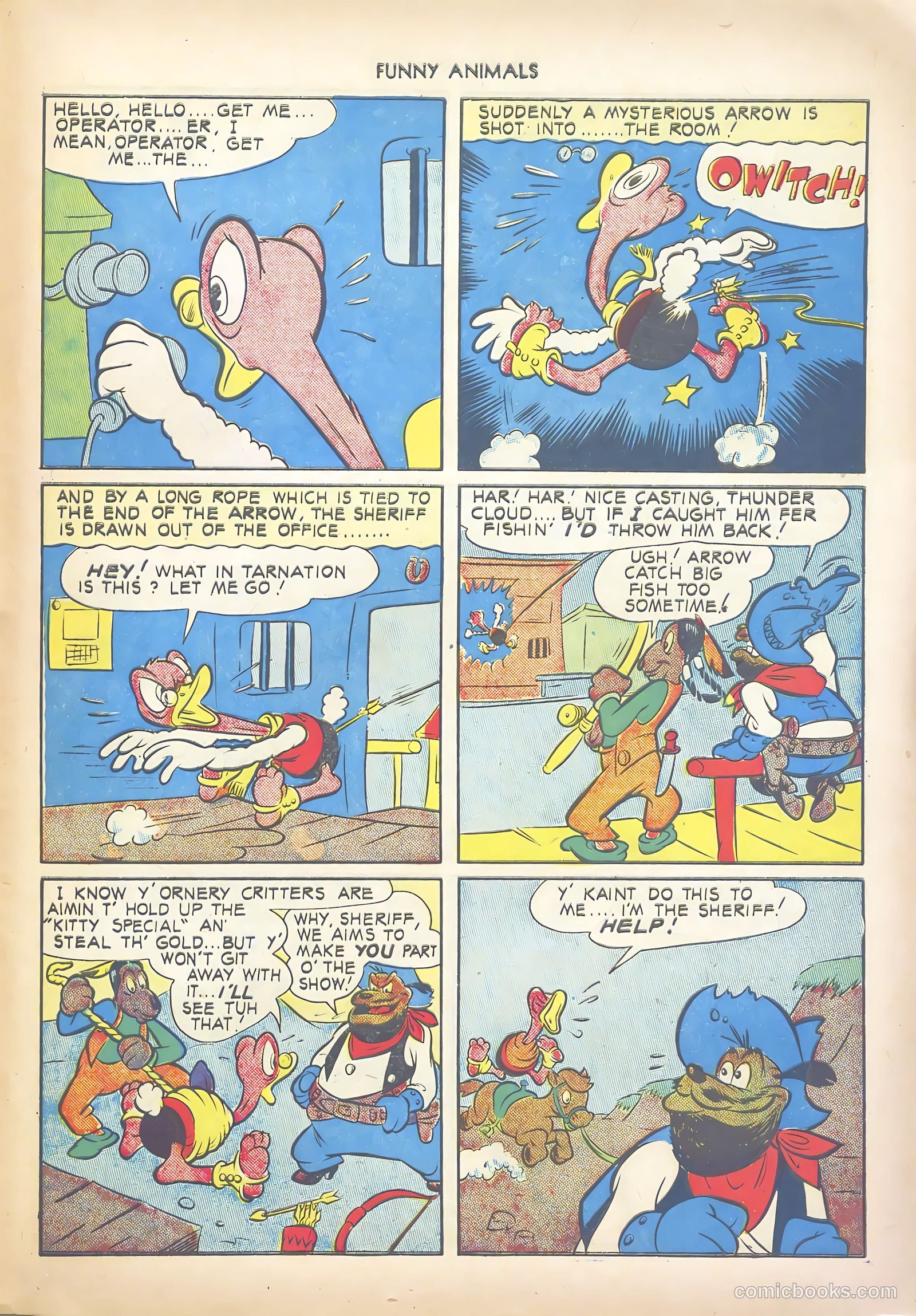 Fawcett's Funny Animals #12 (1943) — page 47 of 60