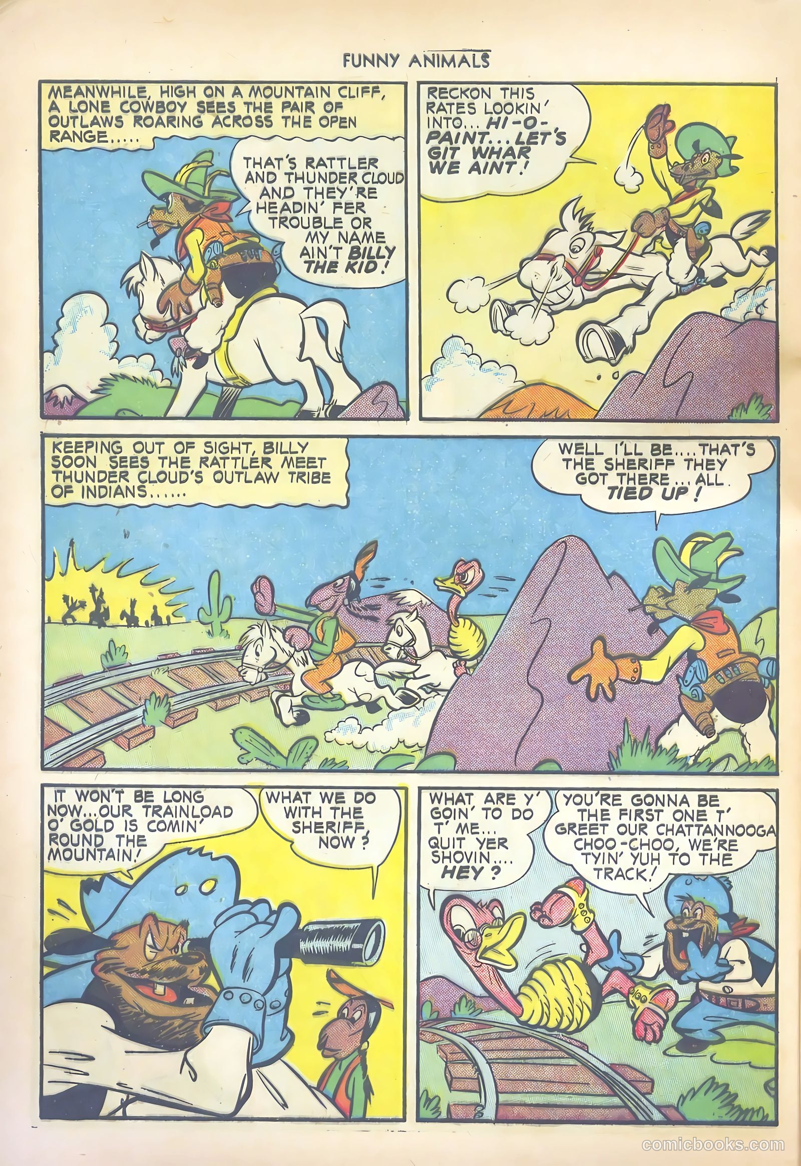 Fawcett's Funny Animals #12 (1943) — page 48 of 60