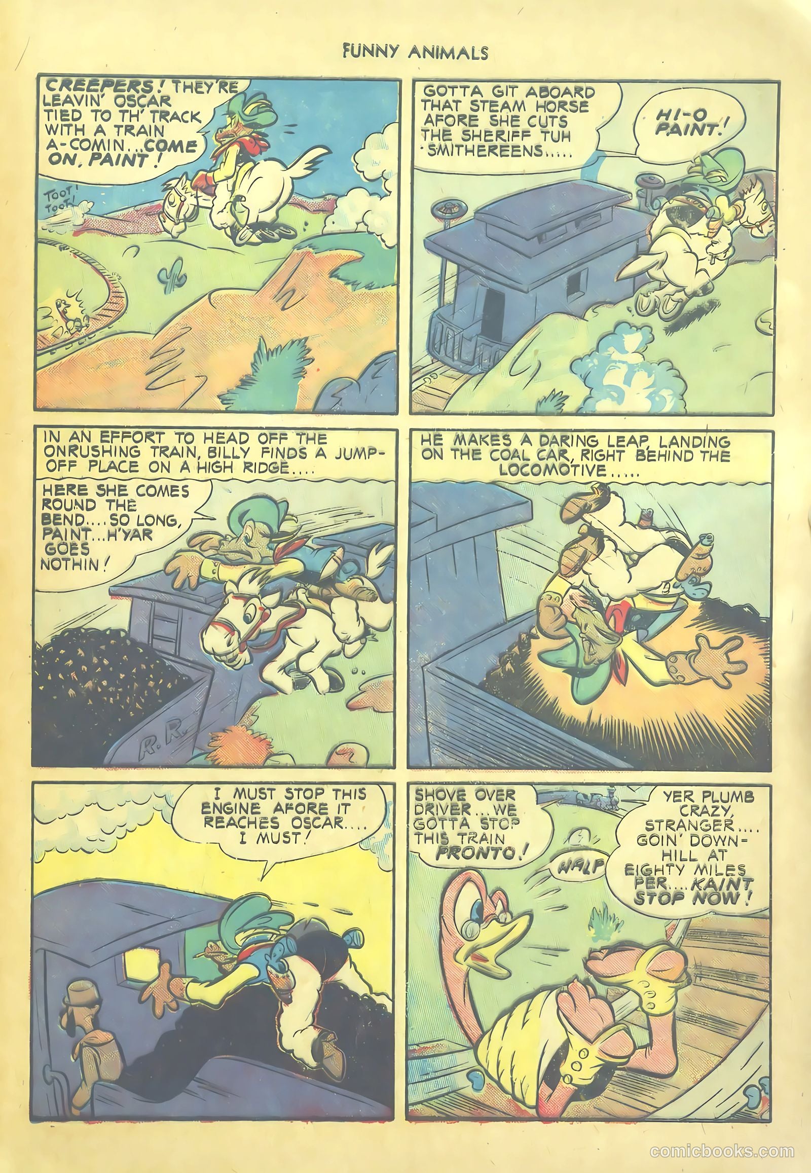 Fawcett's Funny Animals #12 (1943) — page 49 of 60