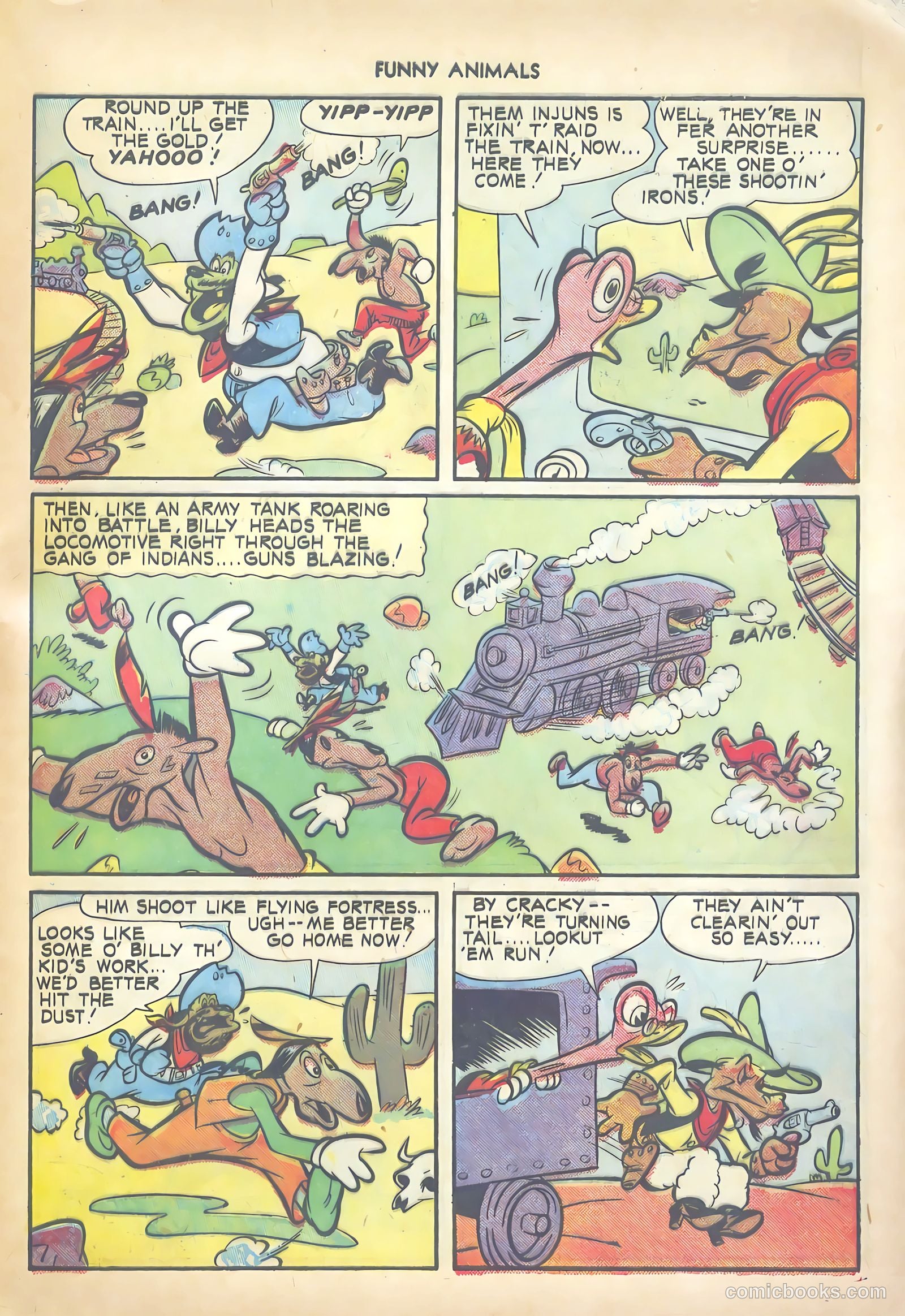 Fawcett's Funny Animals #12 (1943) — page 51 of 60