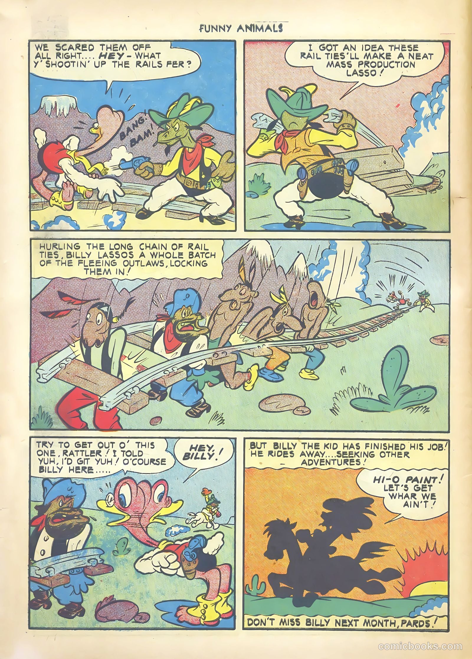Fawcett's Funny Animals #12 (1943) — page 52 of 60