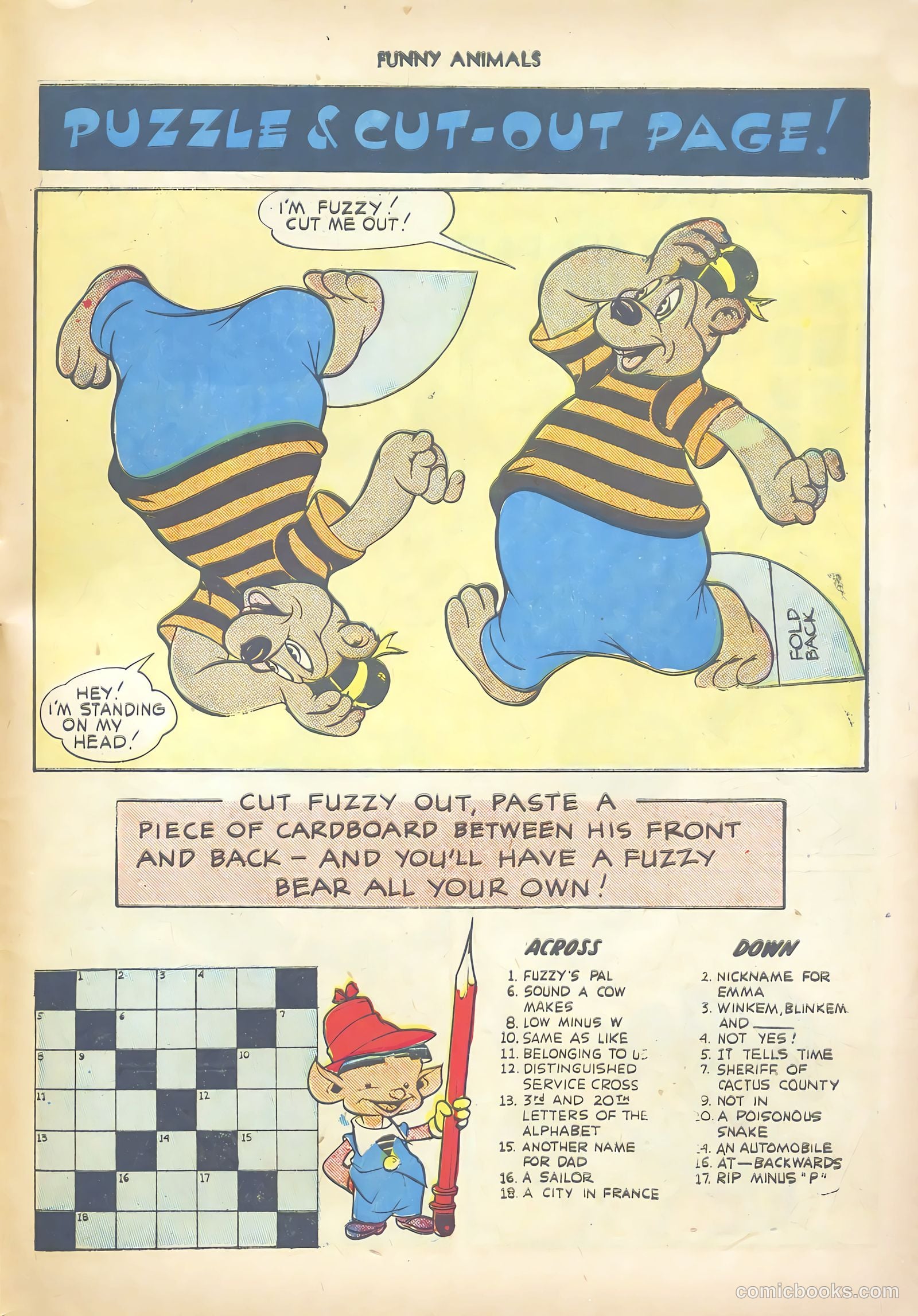 Fawcett's Funny Animals #12 (1943) — page 53 of 60