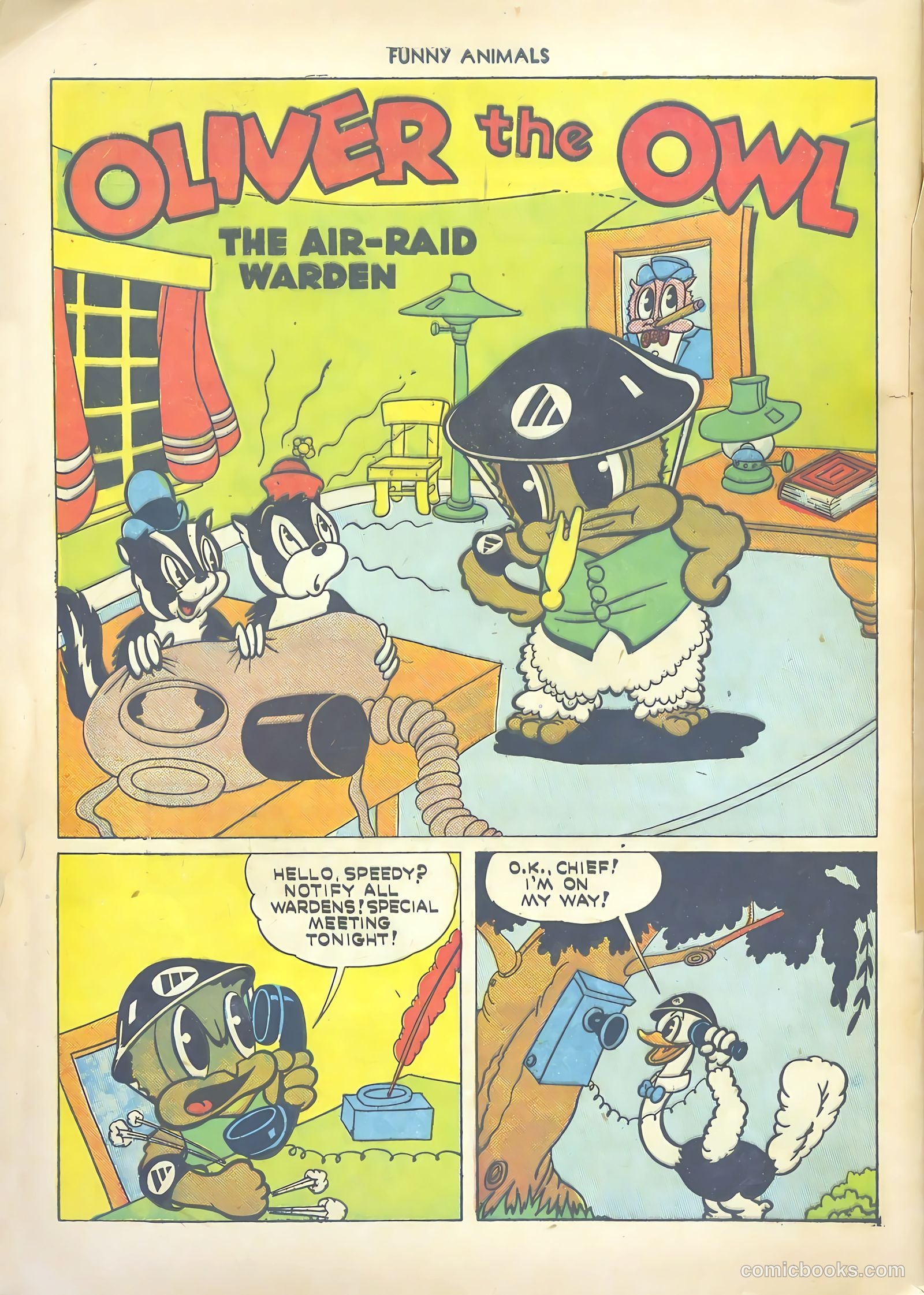 Fawcett's Funny Animals #12 (1943) — page 54 of 60
