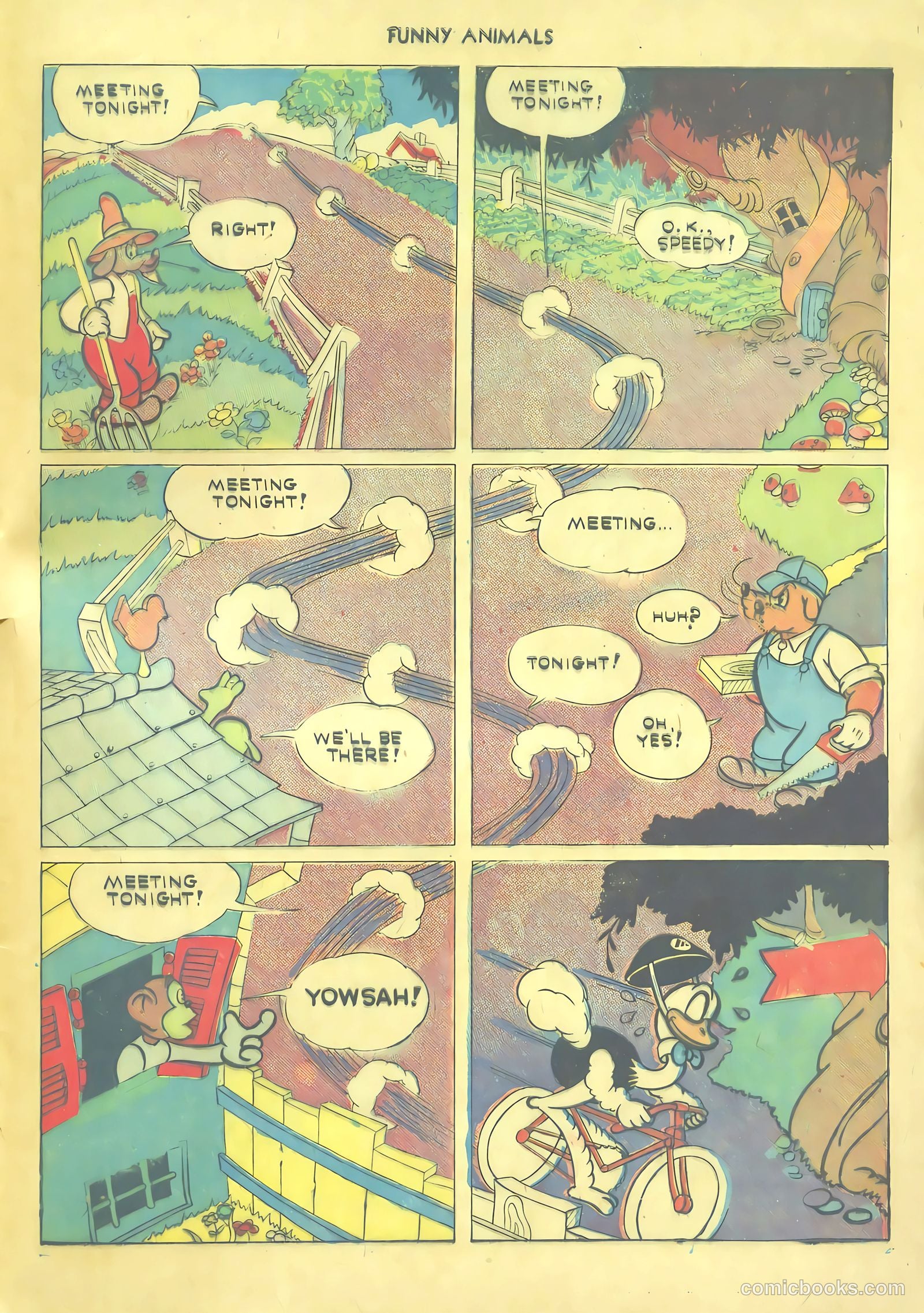 Fawcett's Funny Animals #12 (1943) — page 55 of 60