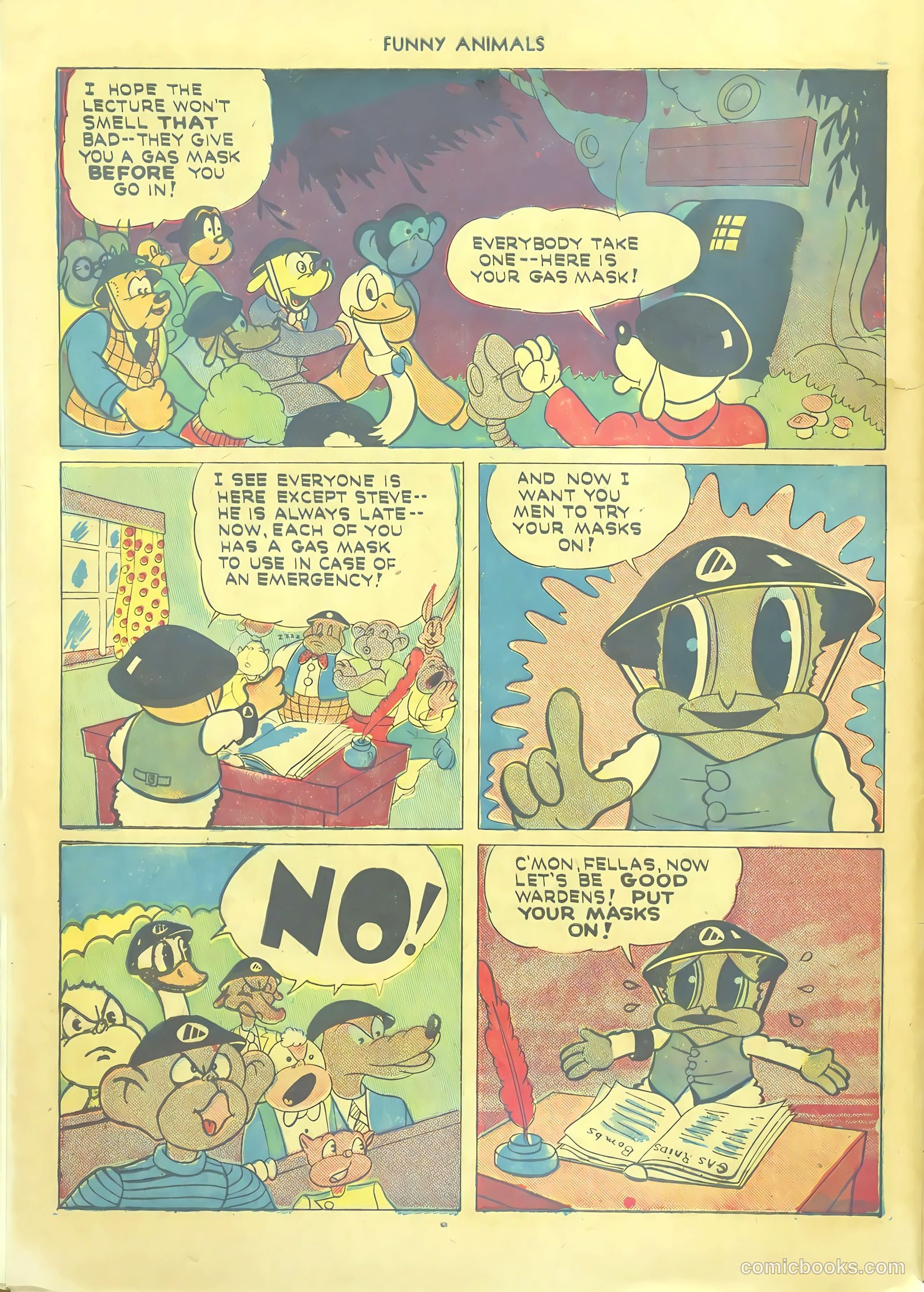 Fawcett's Funny Animals #12 (1943) — page 56 of 60