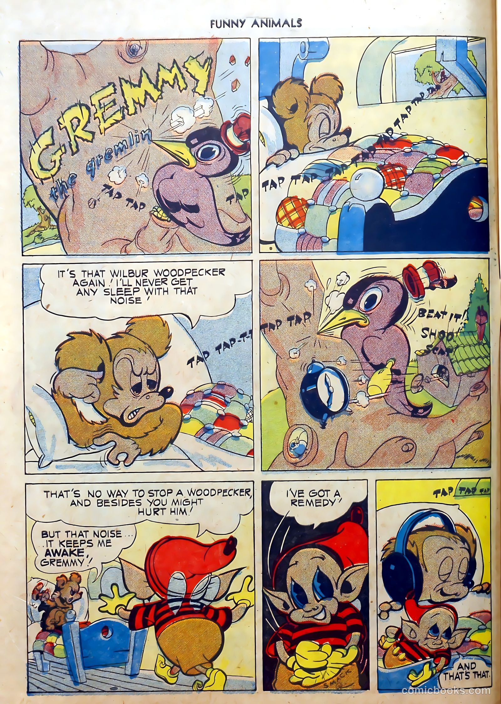 Fawcett's Funny Animals #13 (1943) — page 16 of 60