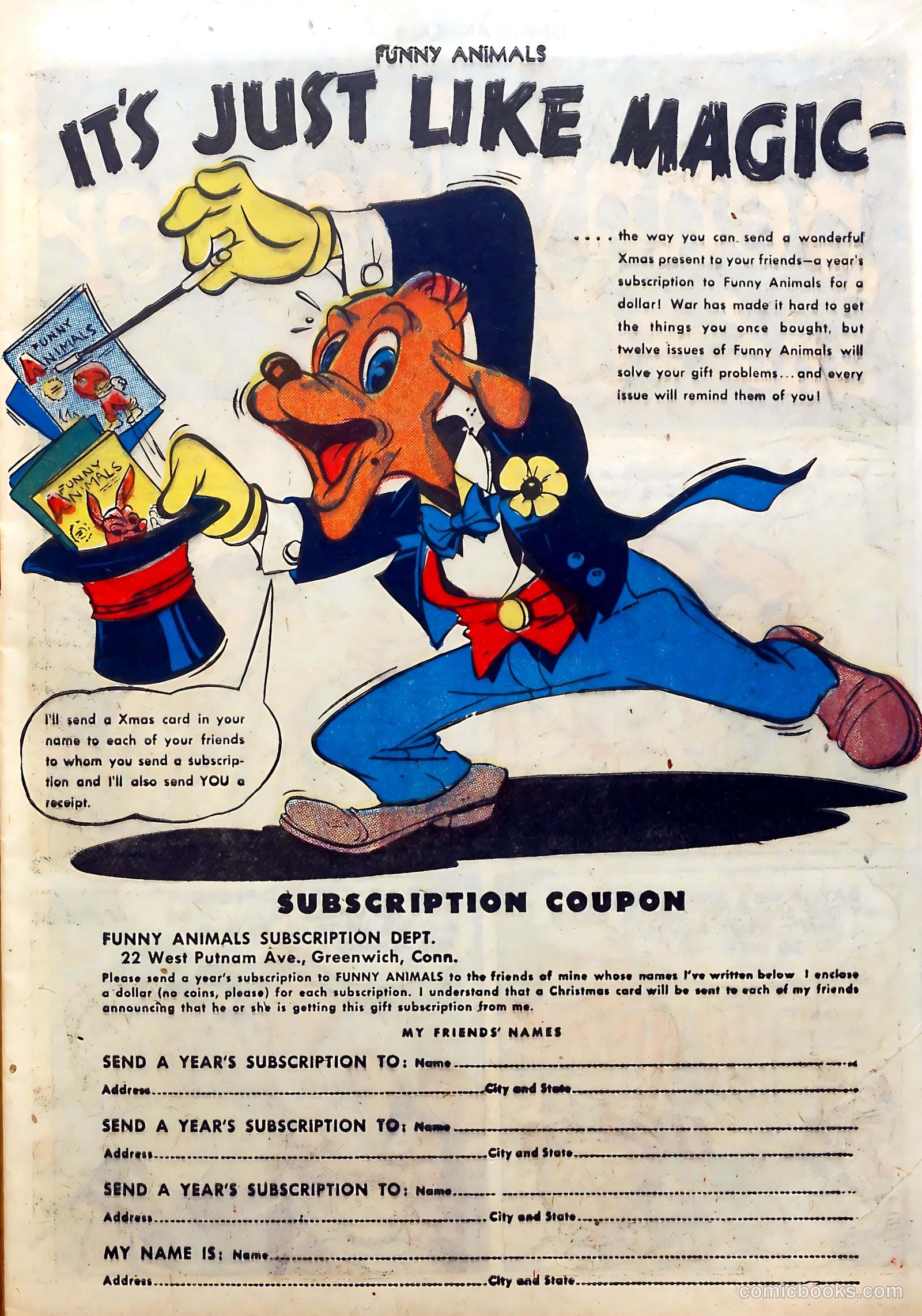 Fawcett's Funny Animals #13 (1943) — page 17 of 60