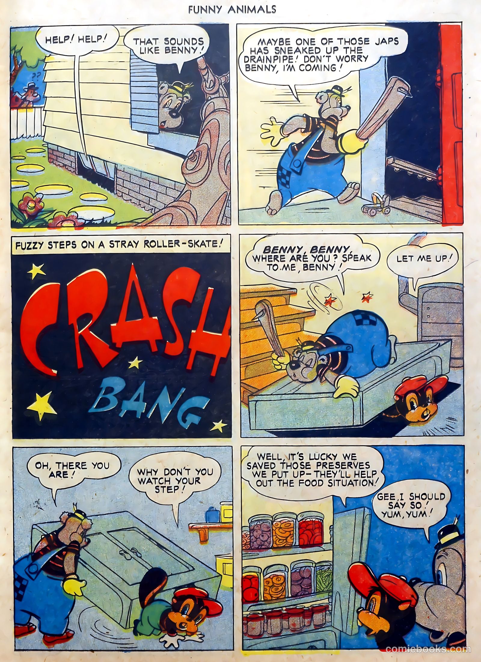 Fawcett's Funny Animals #13 (1943) — page 21 of 60