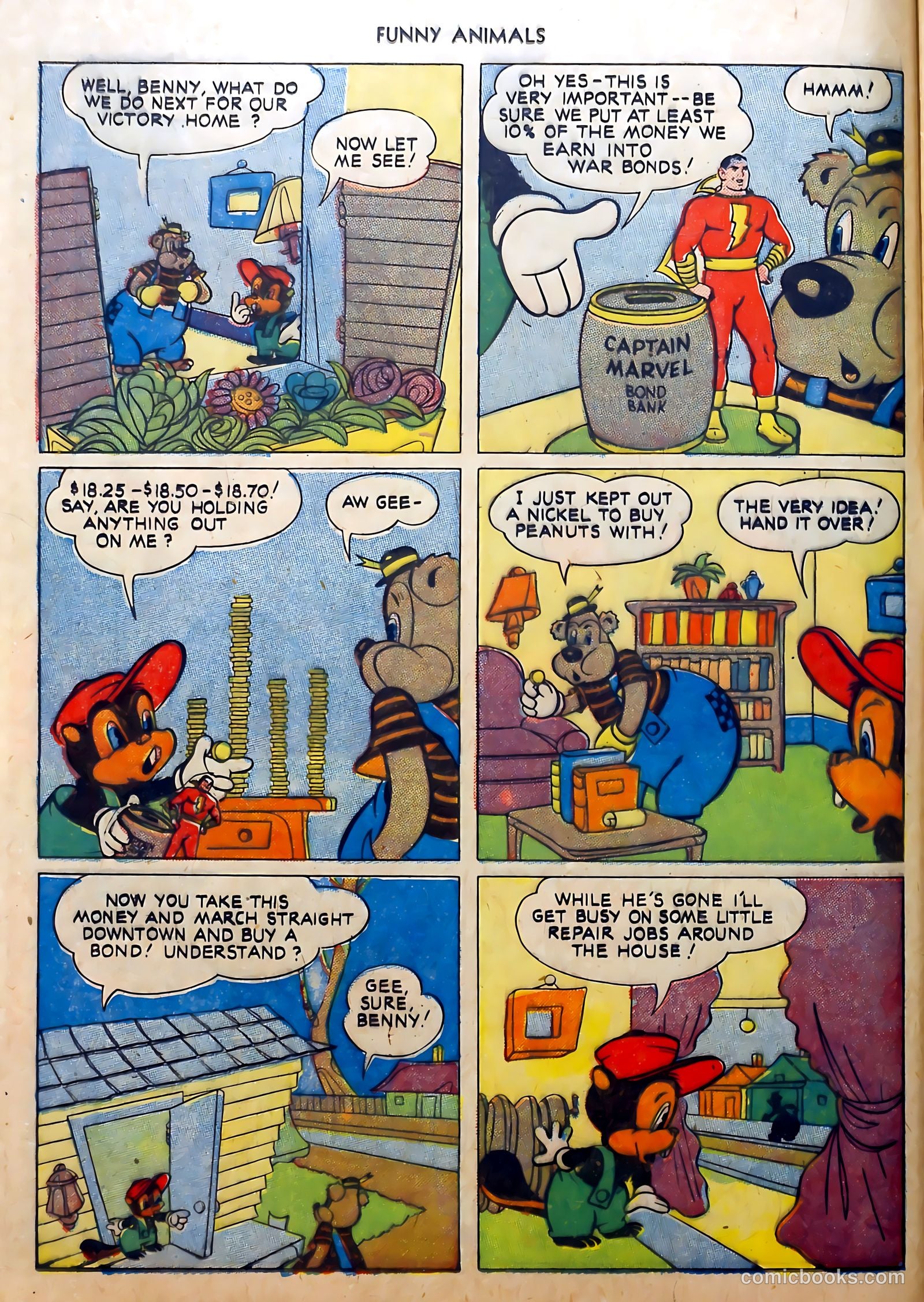 Fawcett's Funny Animals #13 (1943) — page 22 of 60