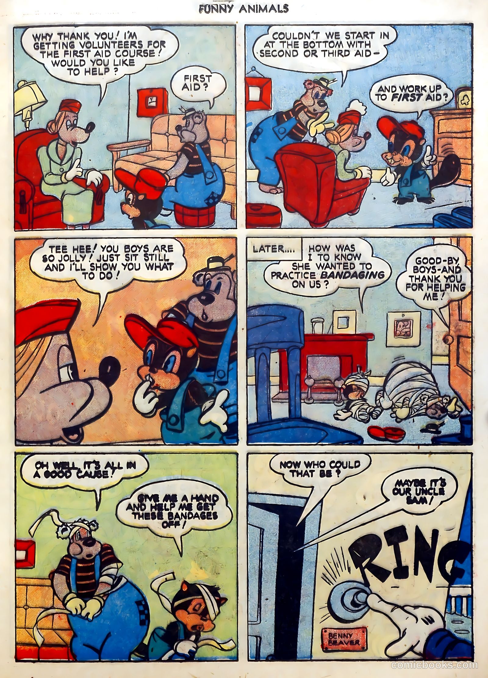 Fawcett's Funny Animals #13 (1943) — page 25 of 60