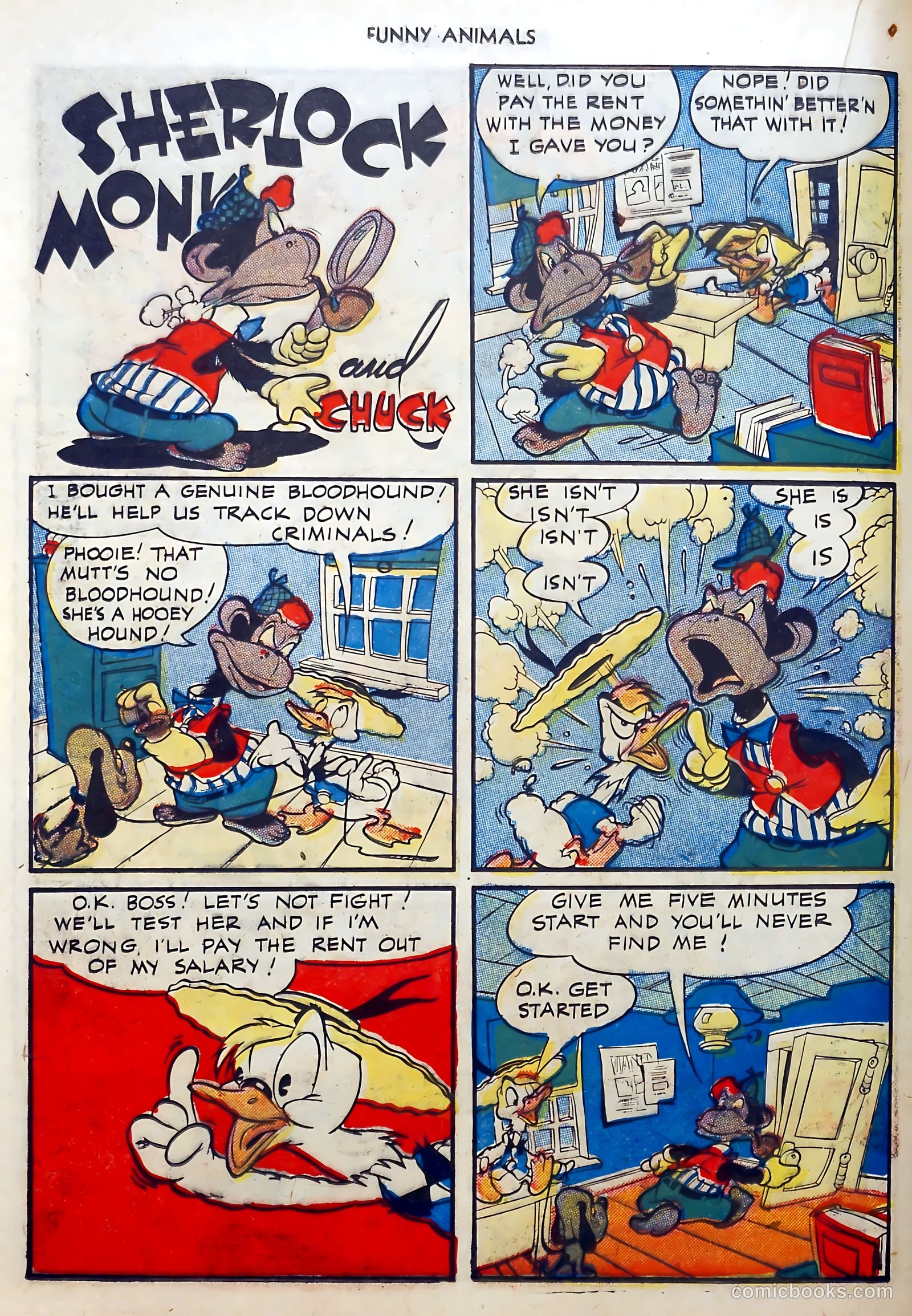 Fawcett's Funny Animals #13 (1943) — page 28 of 60