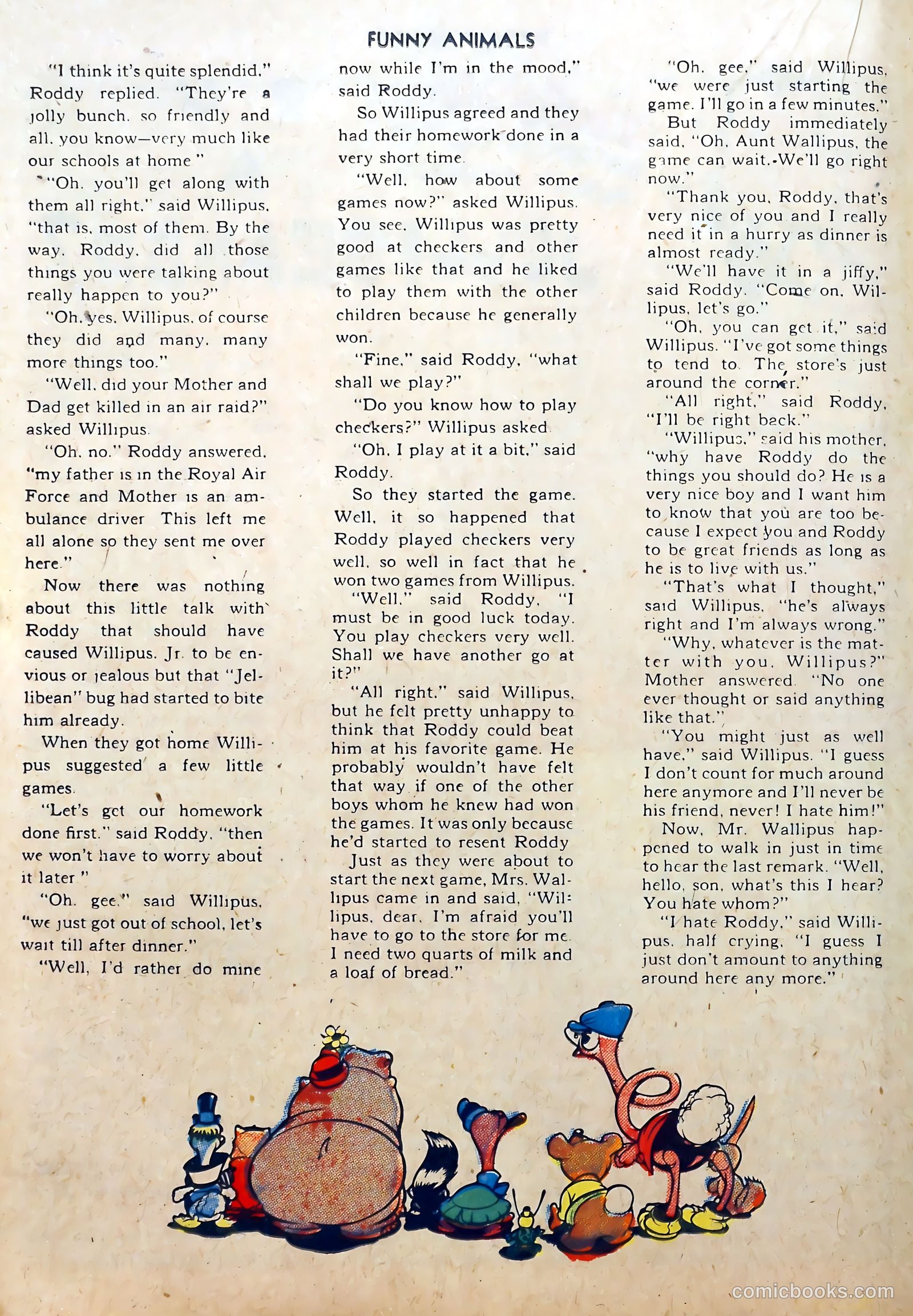Fawcett's Funny Animals #13 (1943) — page 32 of 60