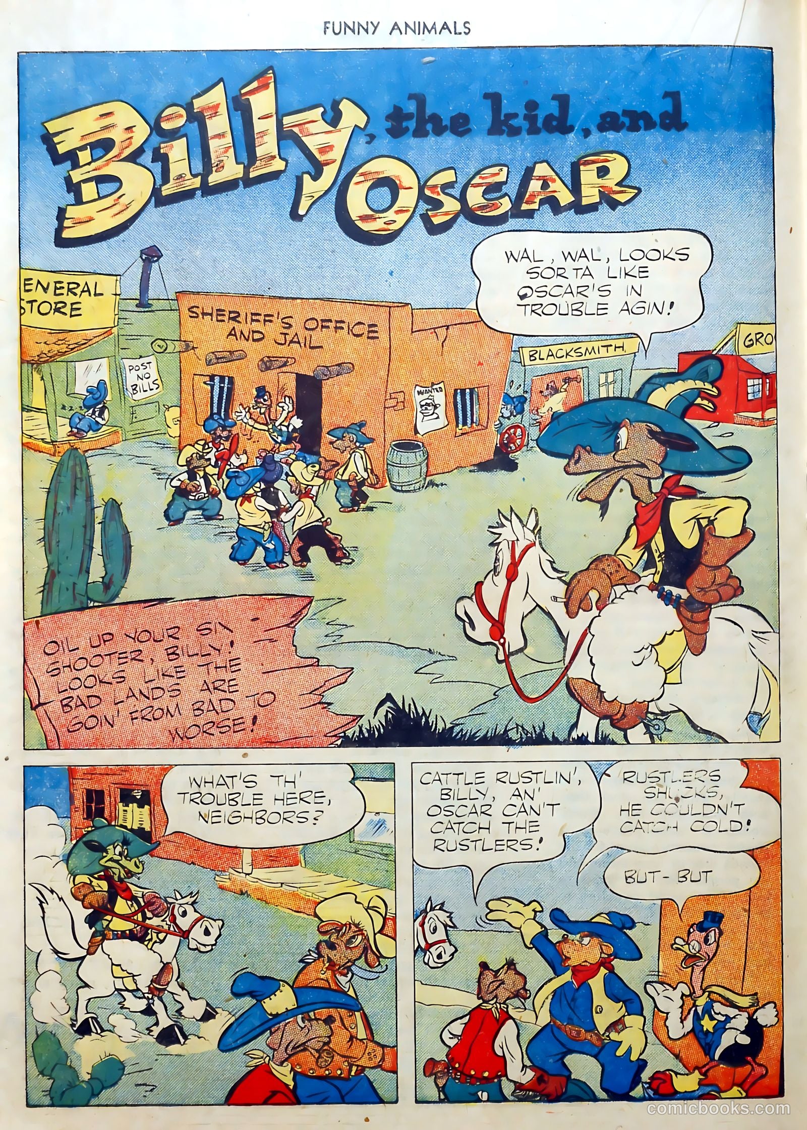 Fawcett's Funny Animals #13 (1943) — page 34 of 60